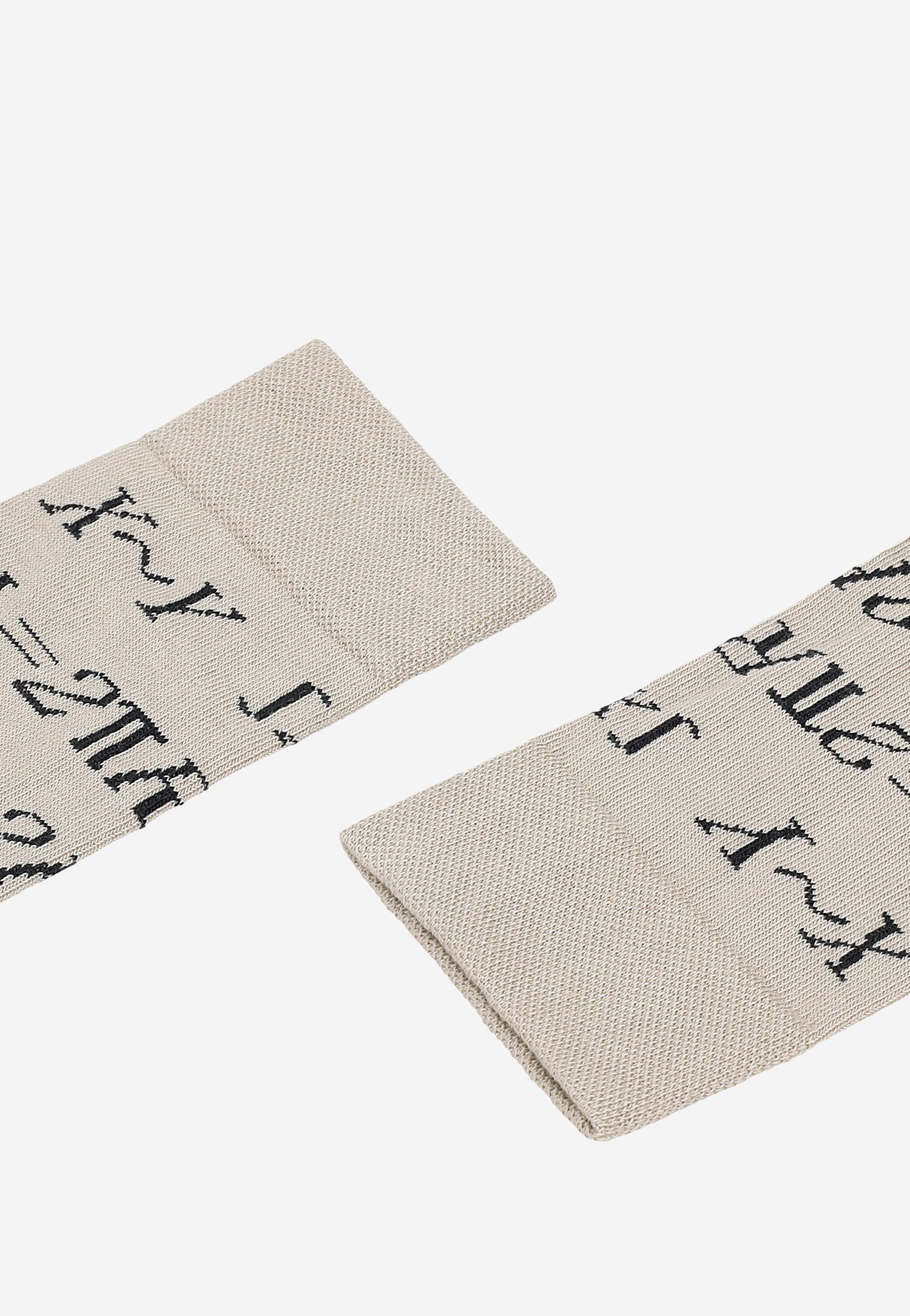 Wysokie granatowe skarpety matematyczne