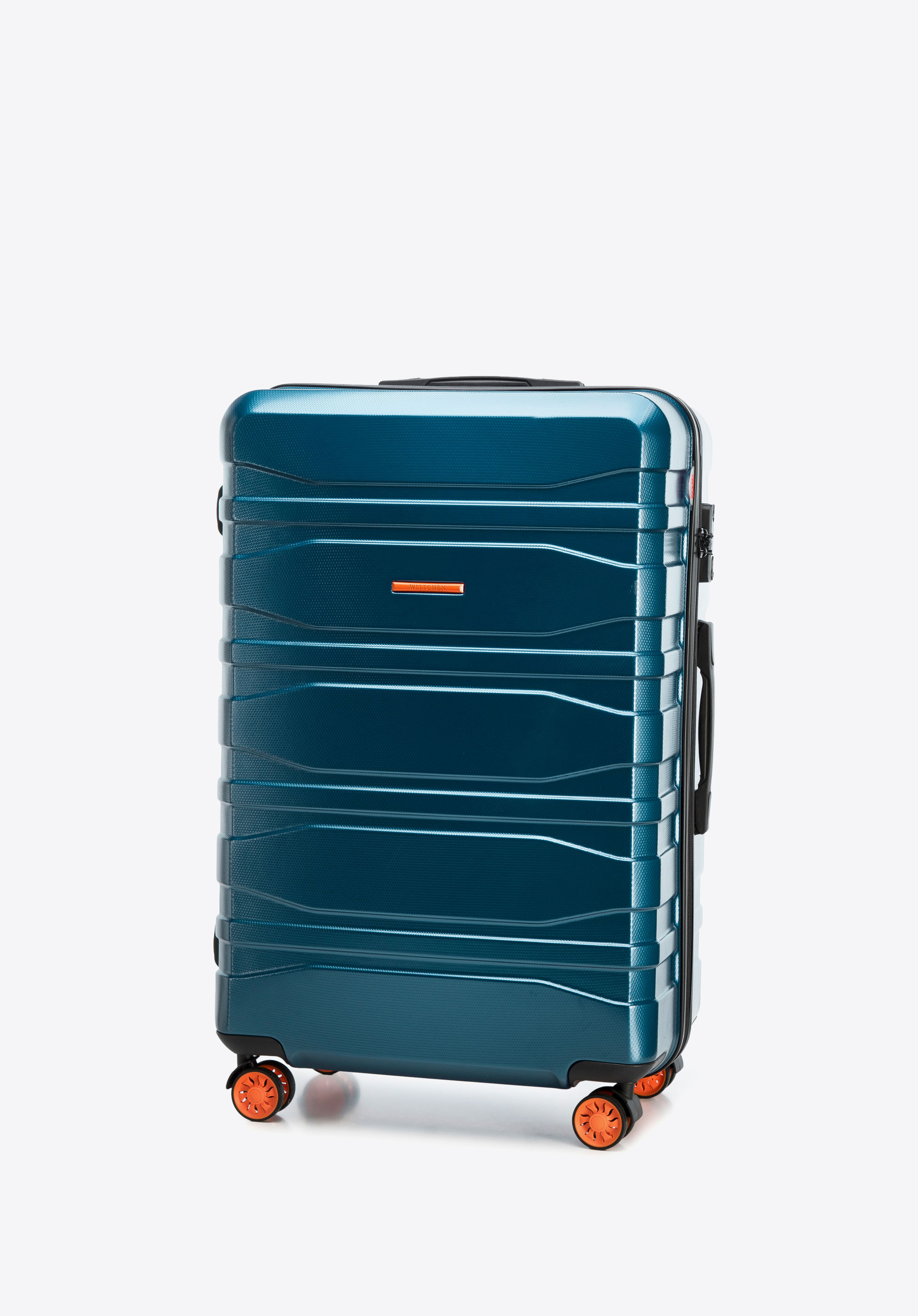 Kosmetyczka podróżna z polikarbonu nowoczesna