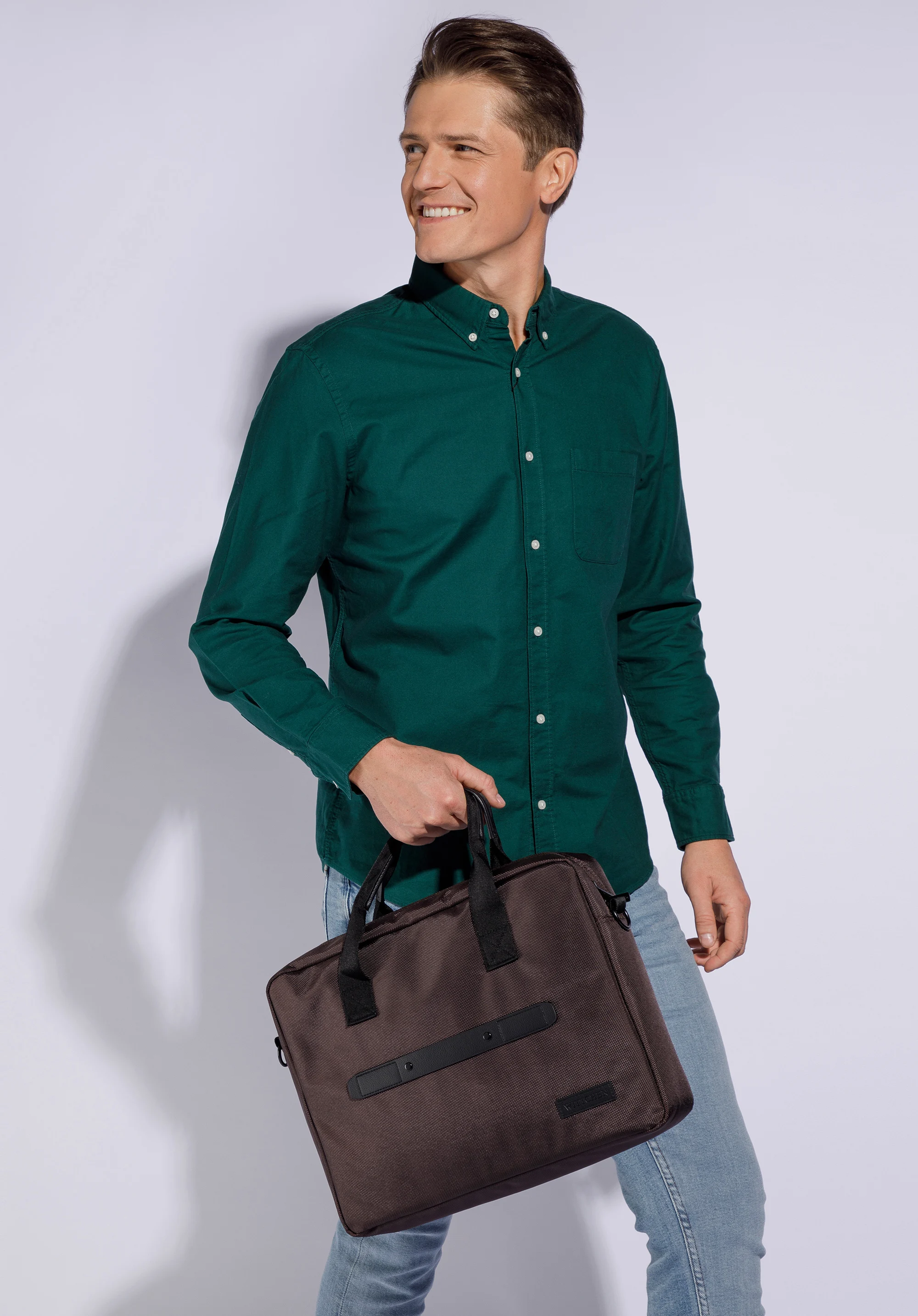 Męska torba na laptopa 15,6” klasyczna