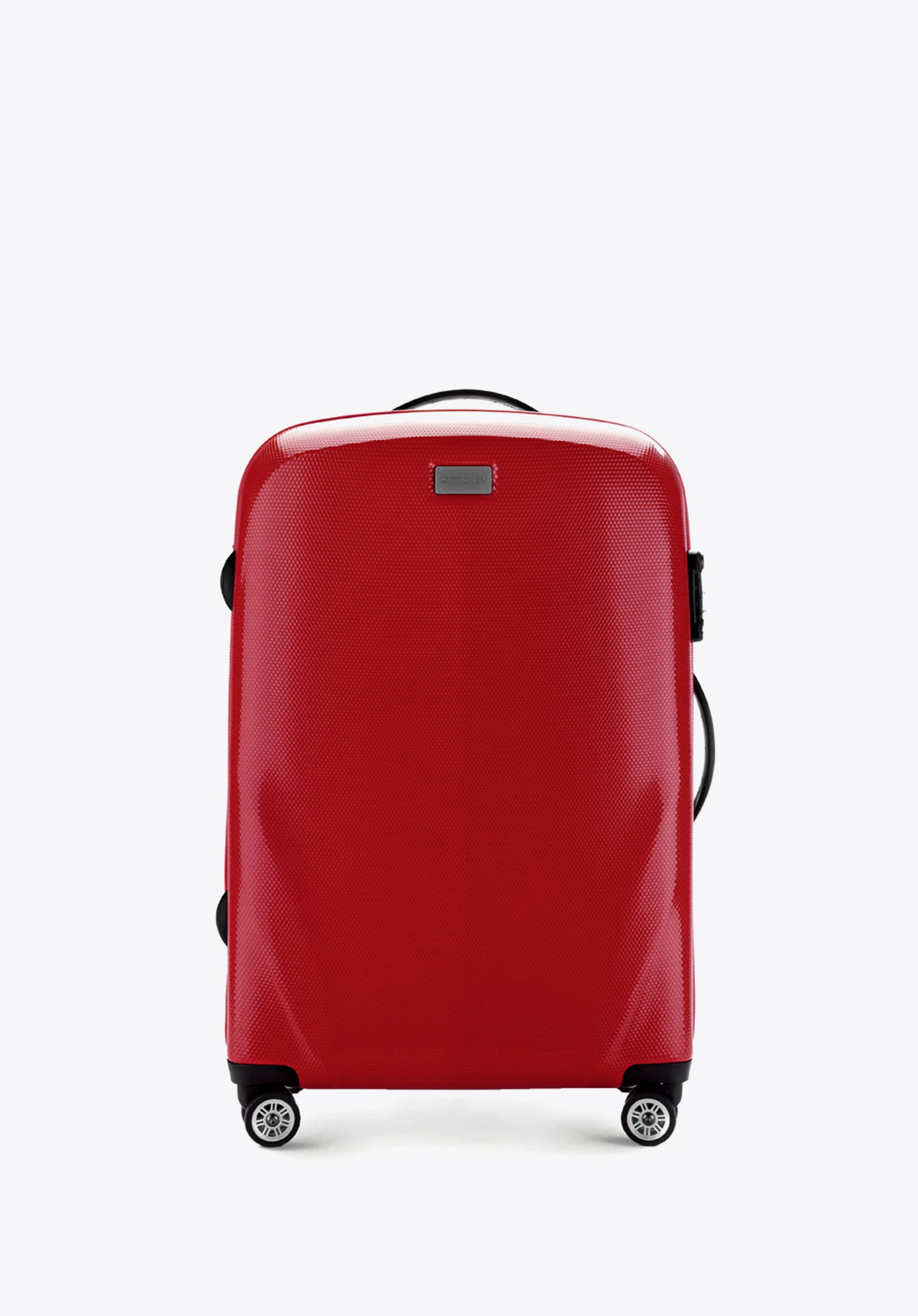 Walizka kabinowa z polikarbonu jednokolorowa