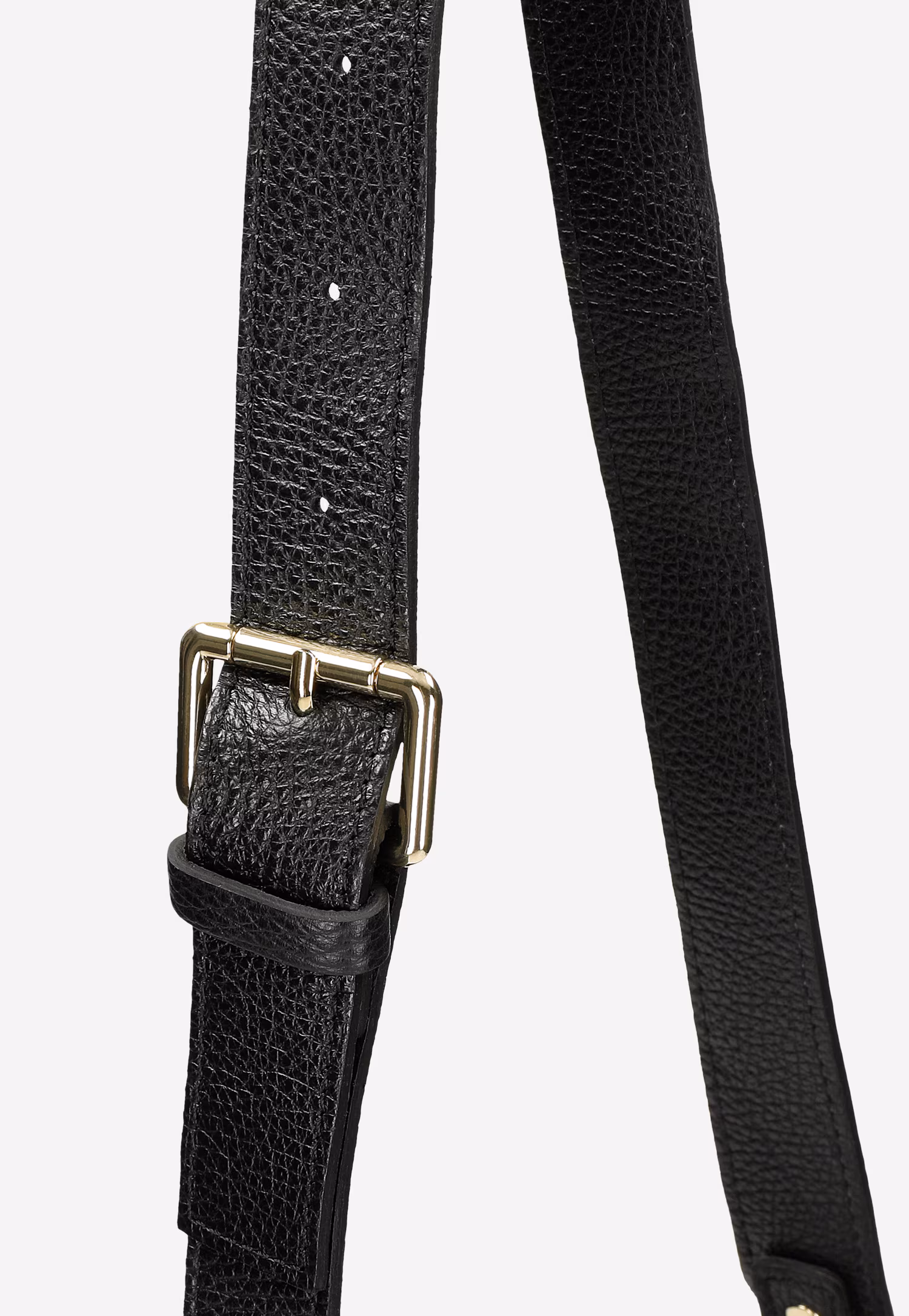 Brązowa nerka damska z frędzlami