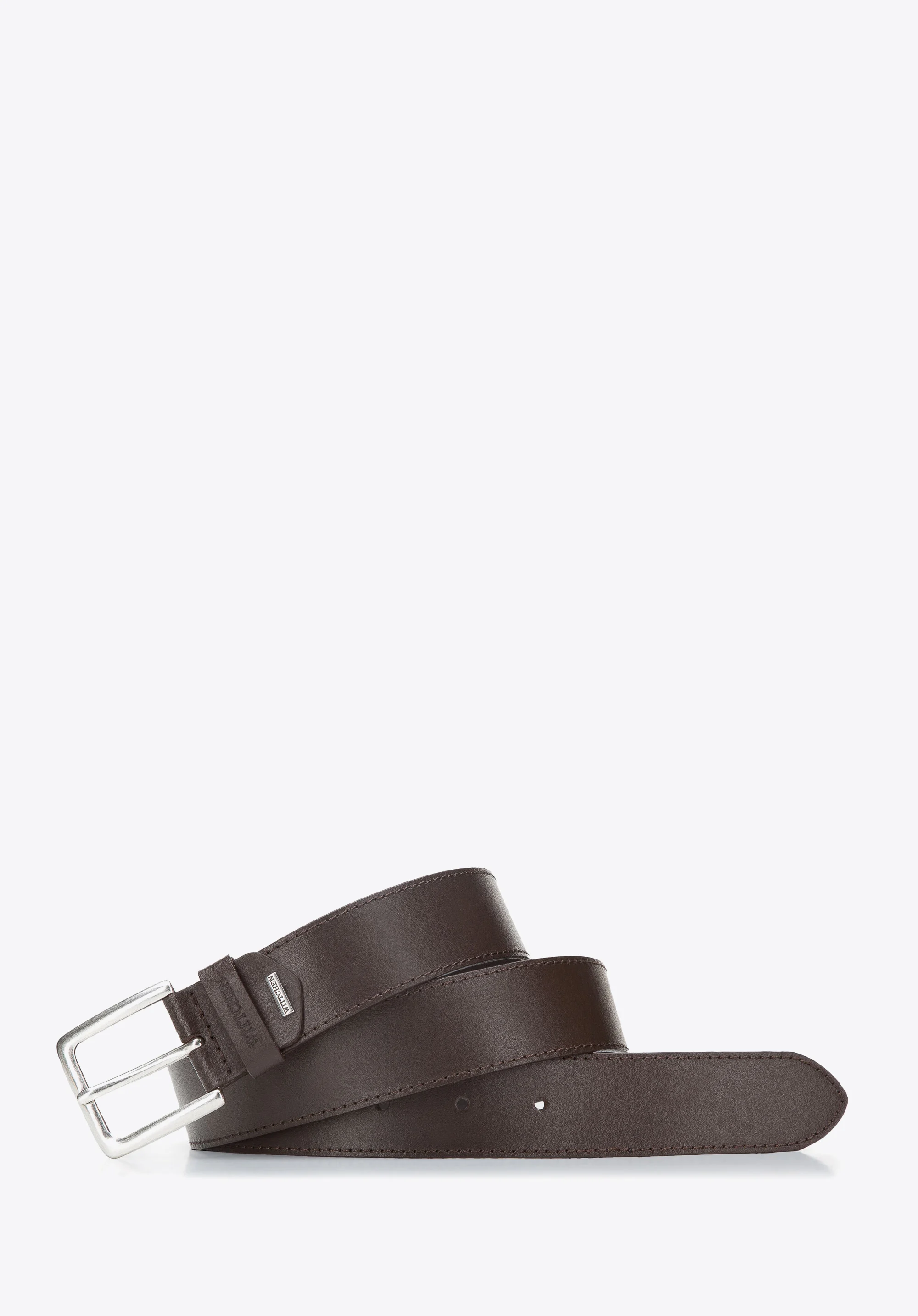 Męski pasek skórzany szeroki klasyczny