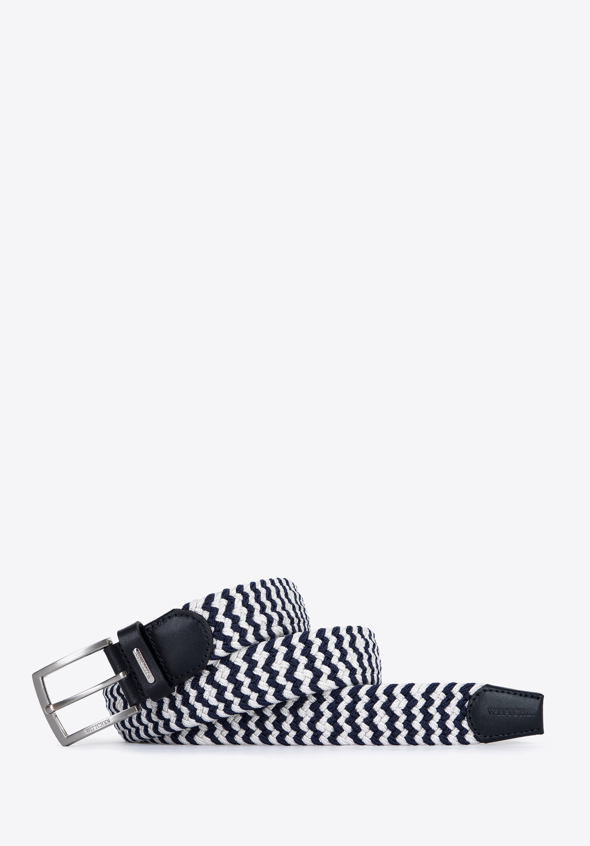 Męski pasek z plecionki