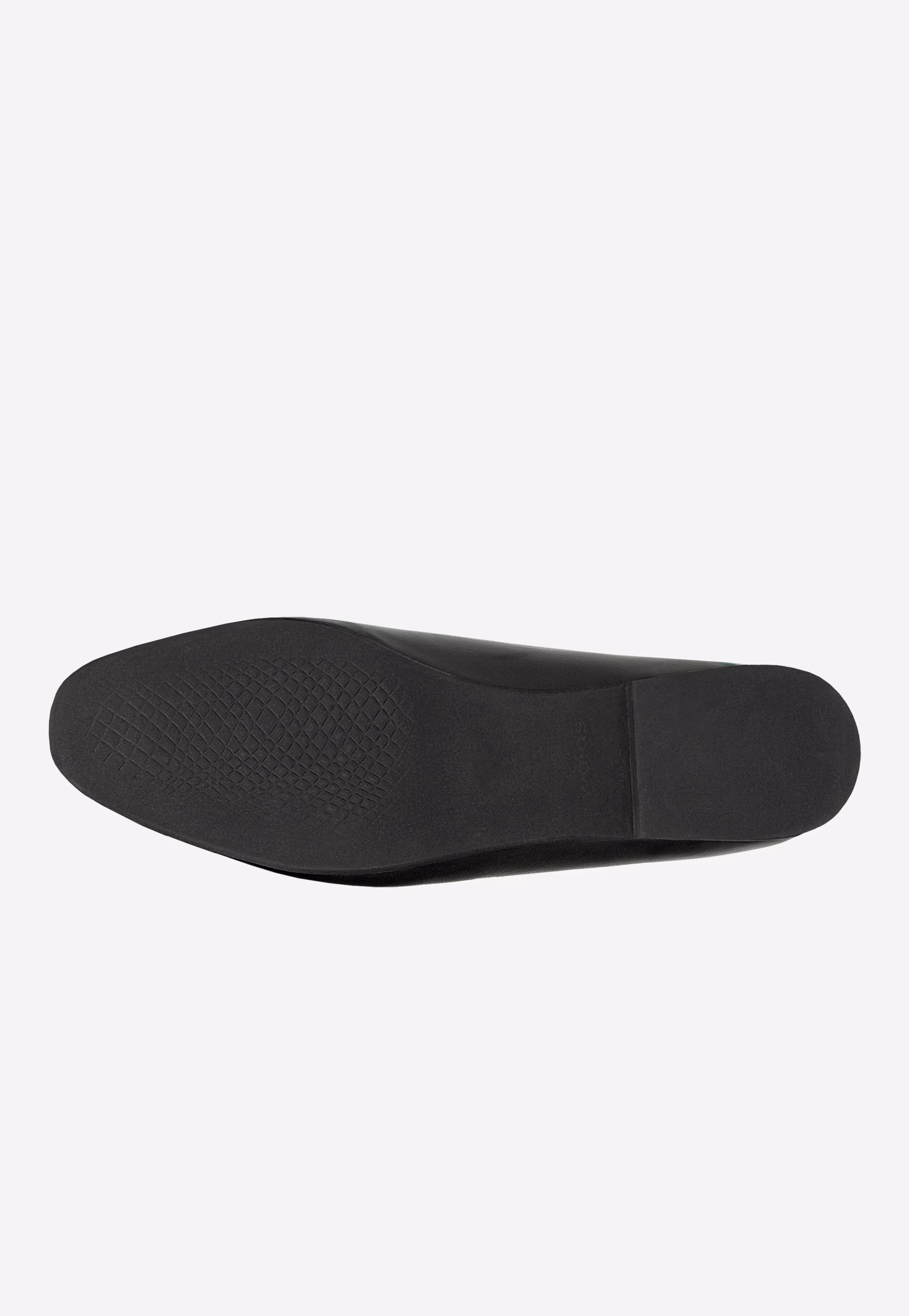 Czarne baleriny damskie ze srebrnymi nitami