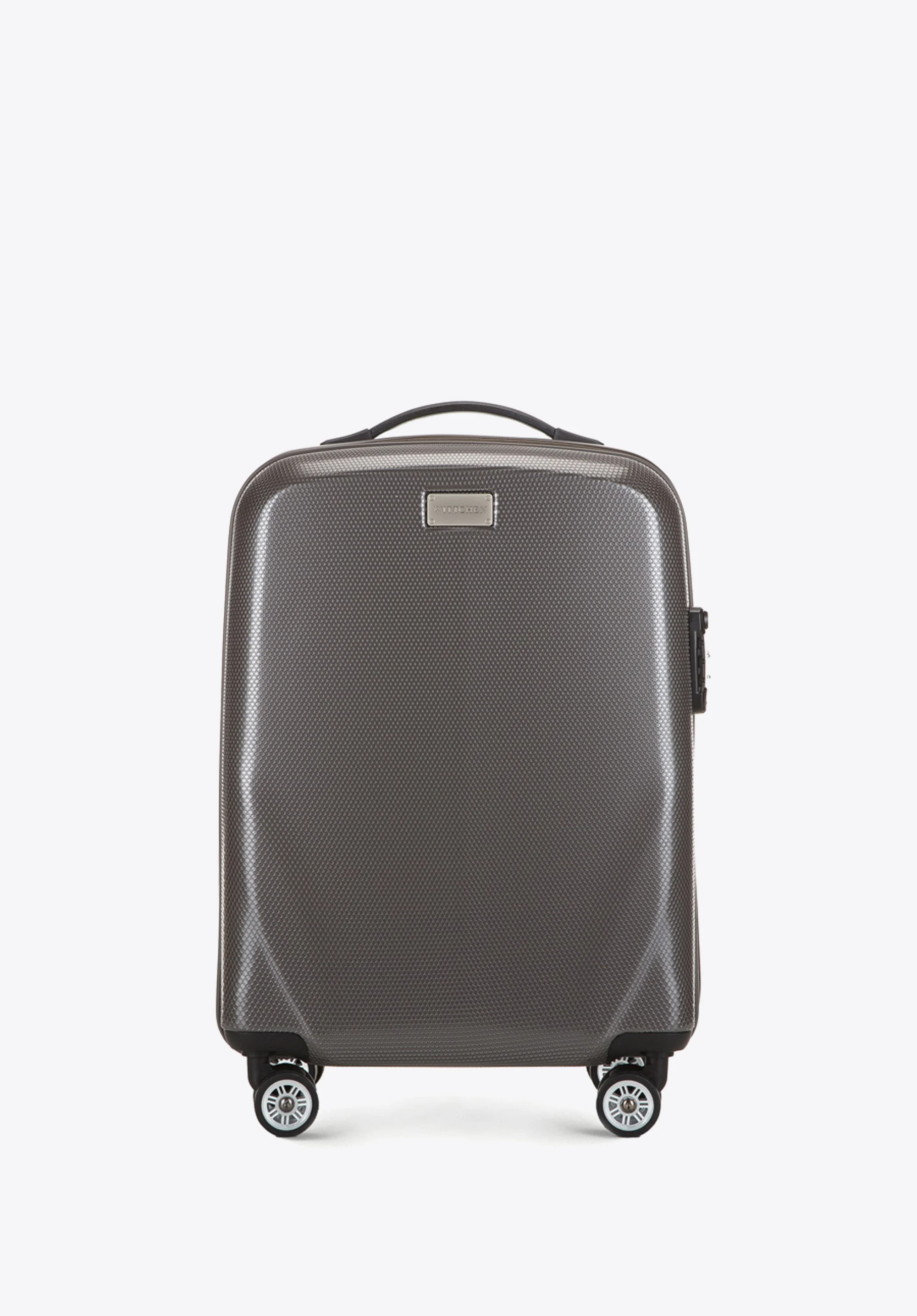 Walizka kabinowa z polikarbonu jednokolorowa