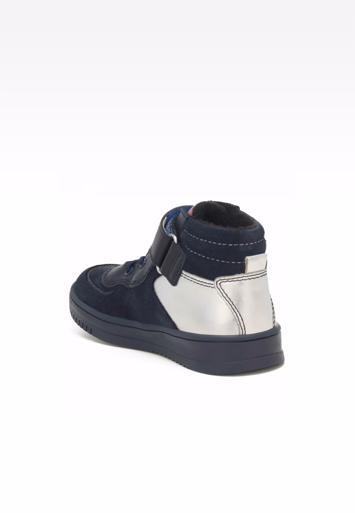 Trzewiki BARTEK 14566002, dla dziewcząt, granatowo-srebrny