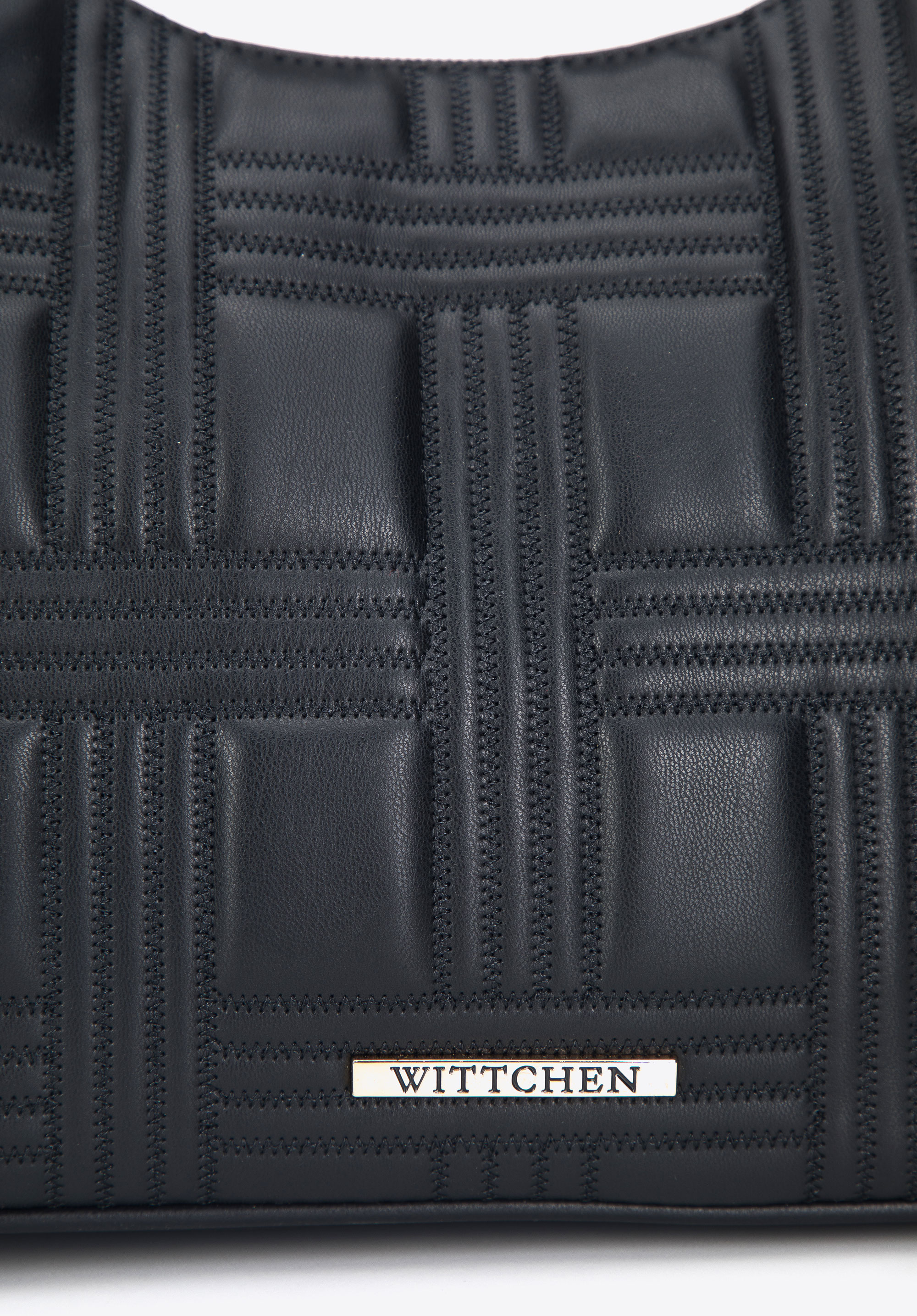 Torebka na ramię z pikowanej ekoskóry