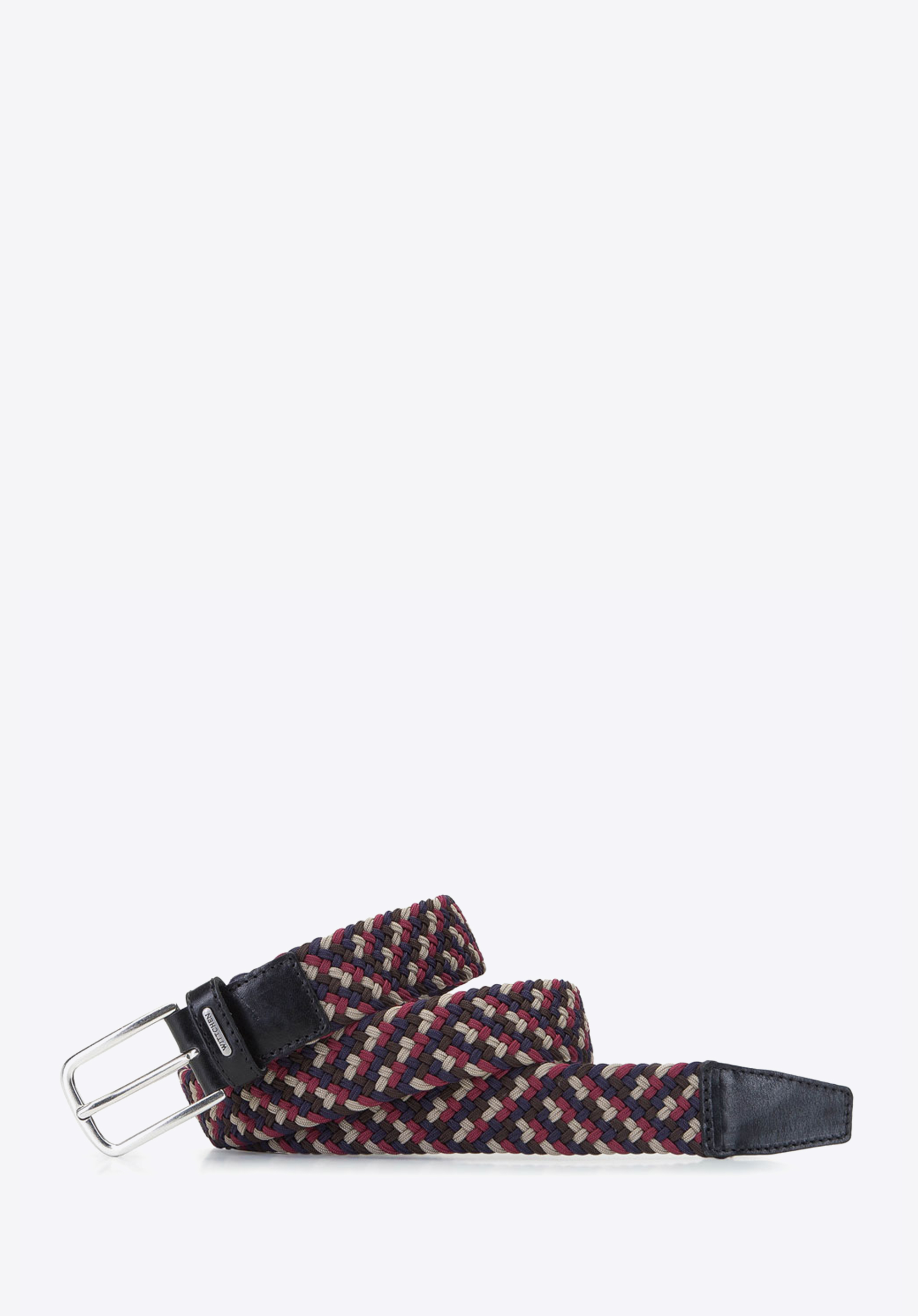 Męski pasek pleciony