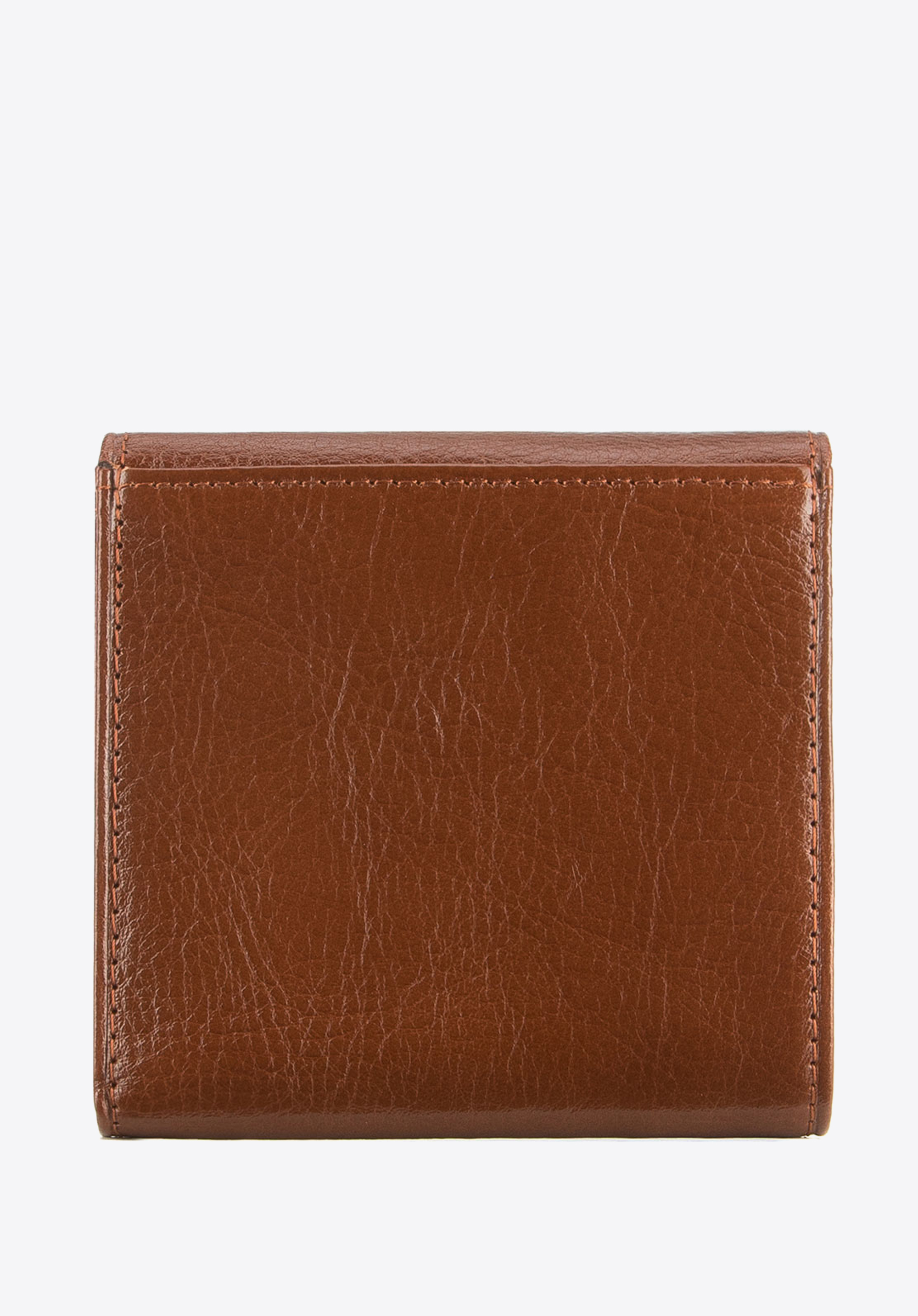 Męski portfel skórzany kwadratowy