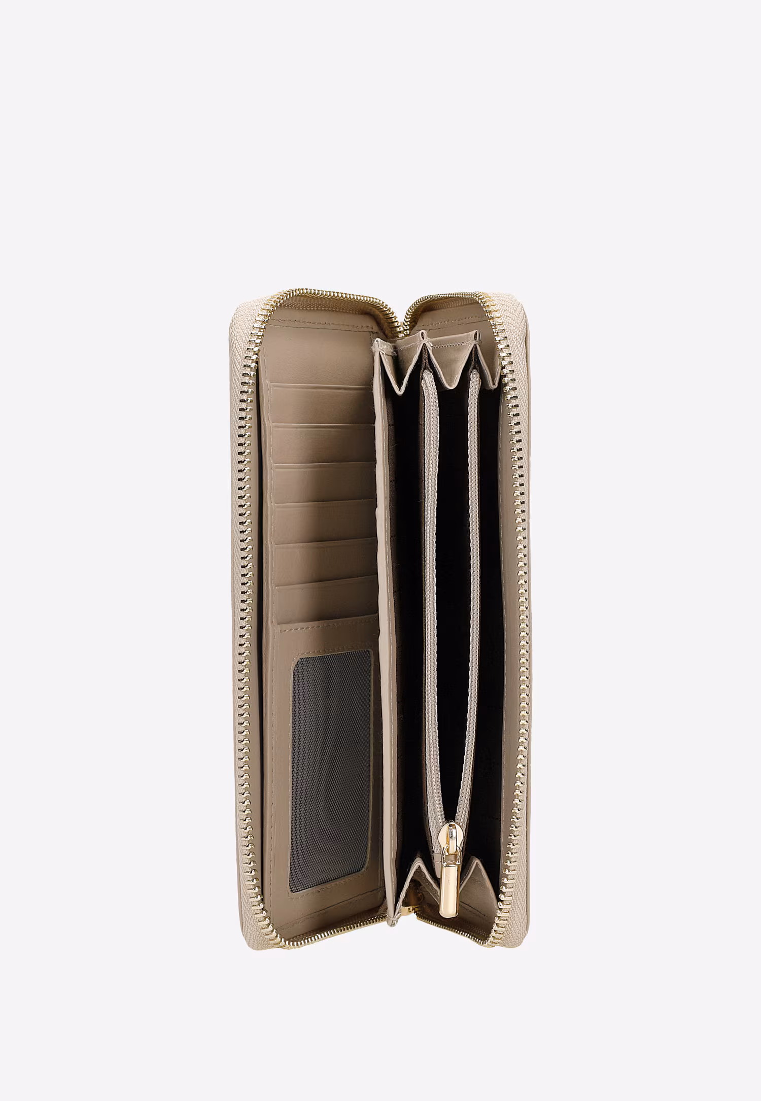 Czarny portfel damski