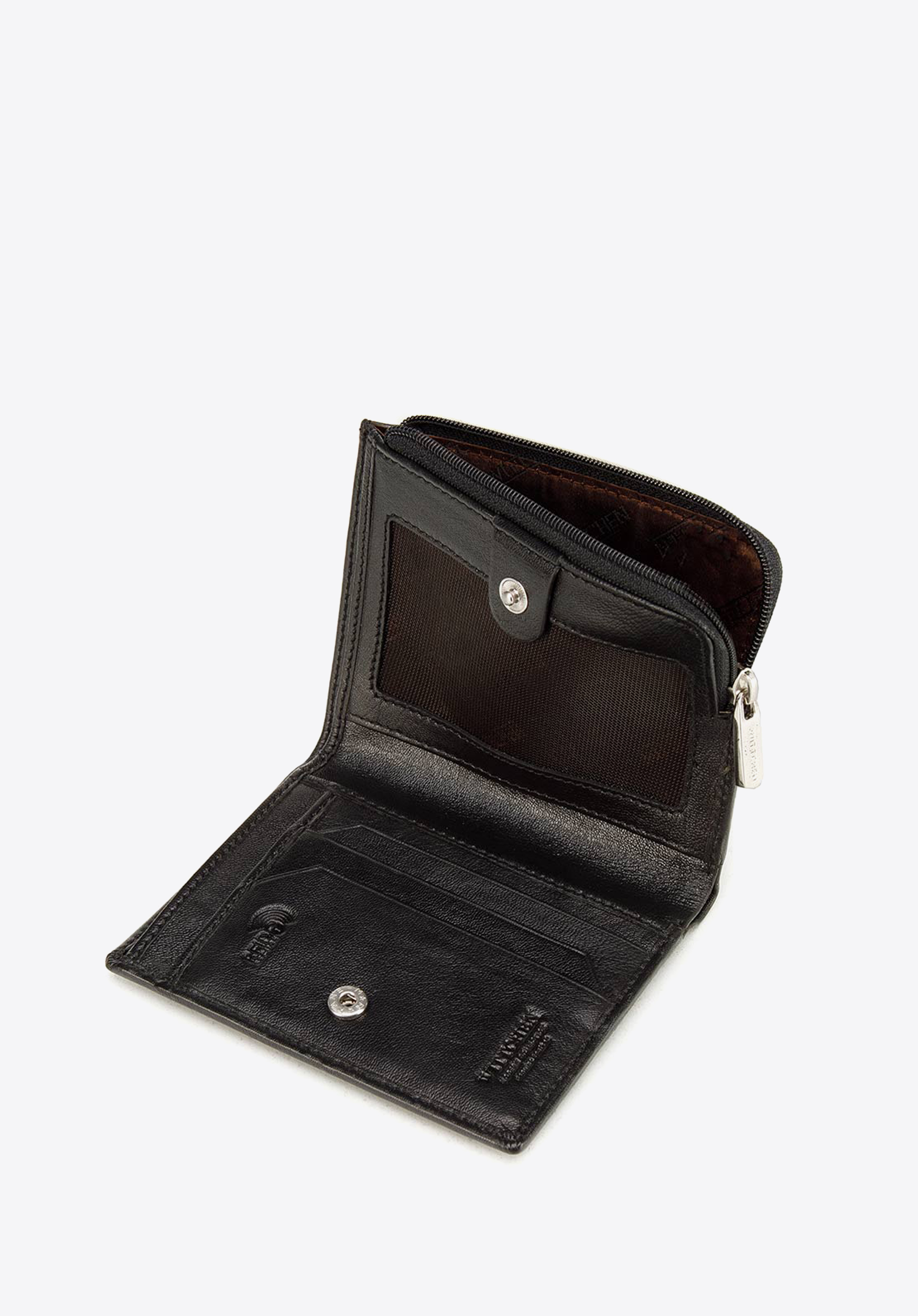 Portfel ze skóry z zapięciem UNISEX