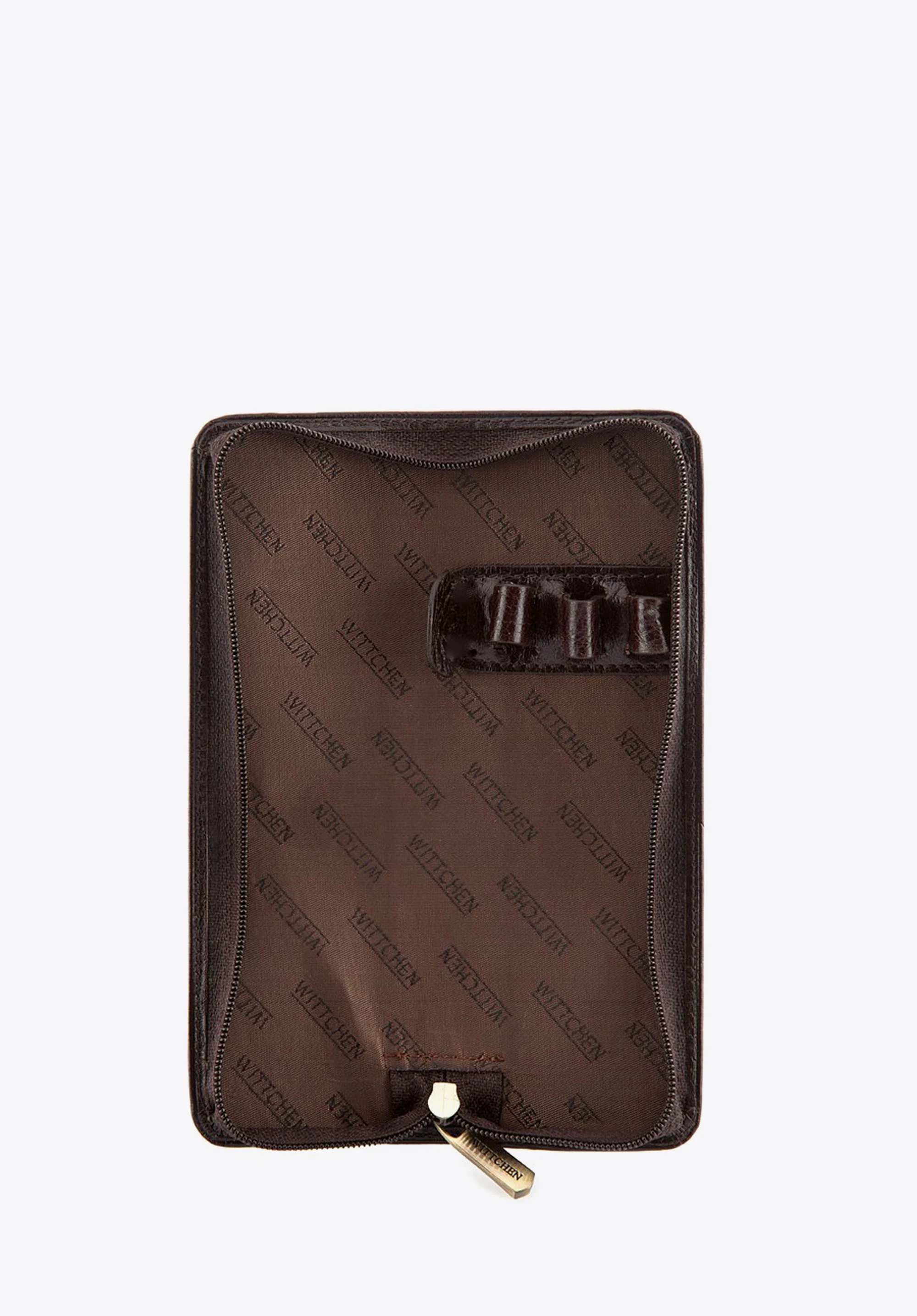 Etui na długopisy skórzane z herbem