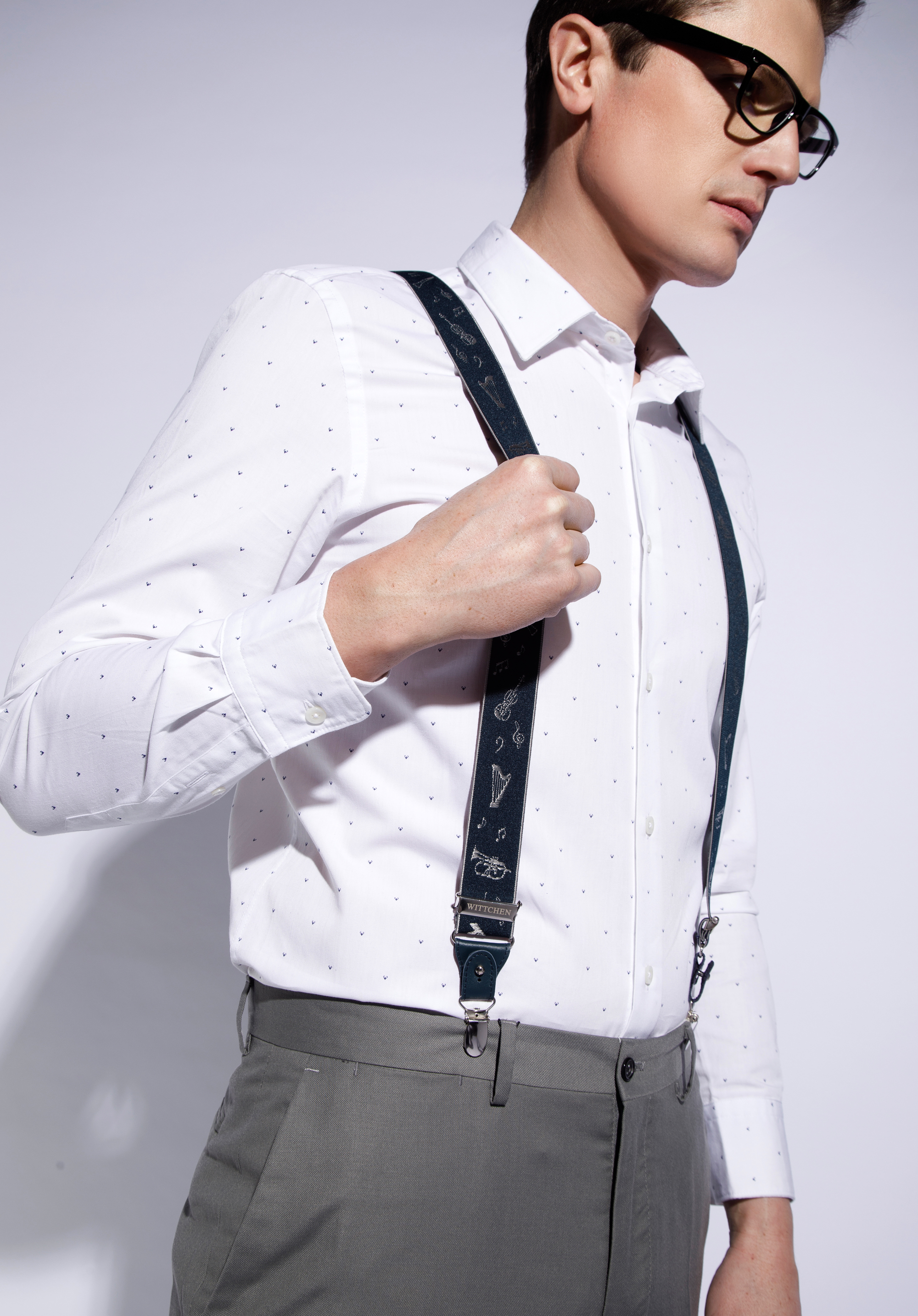 Męskie szelki do spodni