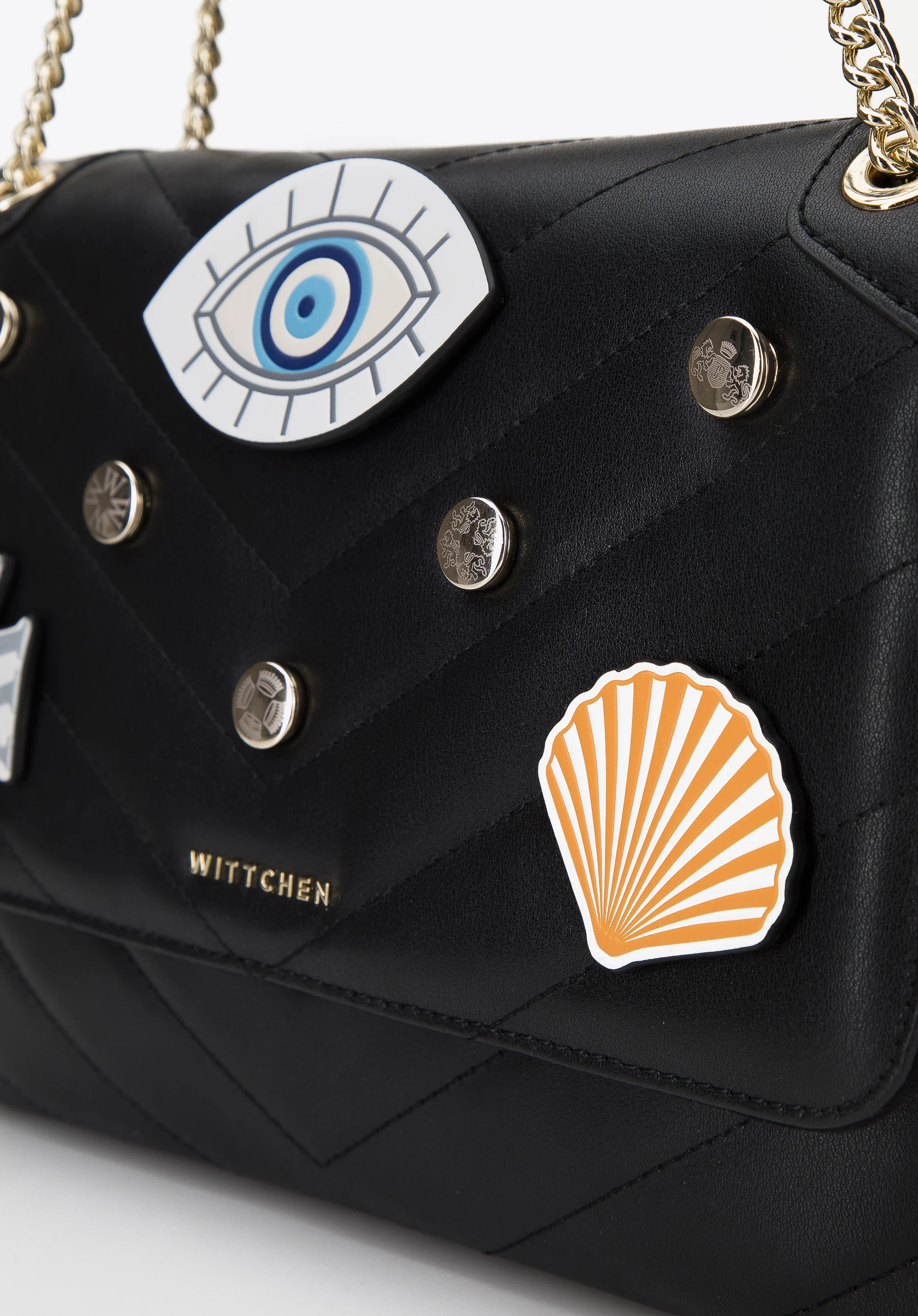 Zestaw przypinek skórzanych – 3 sztuki