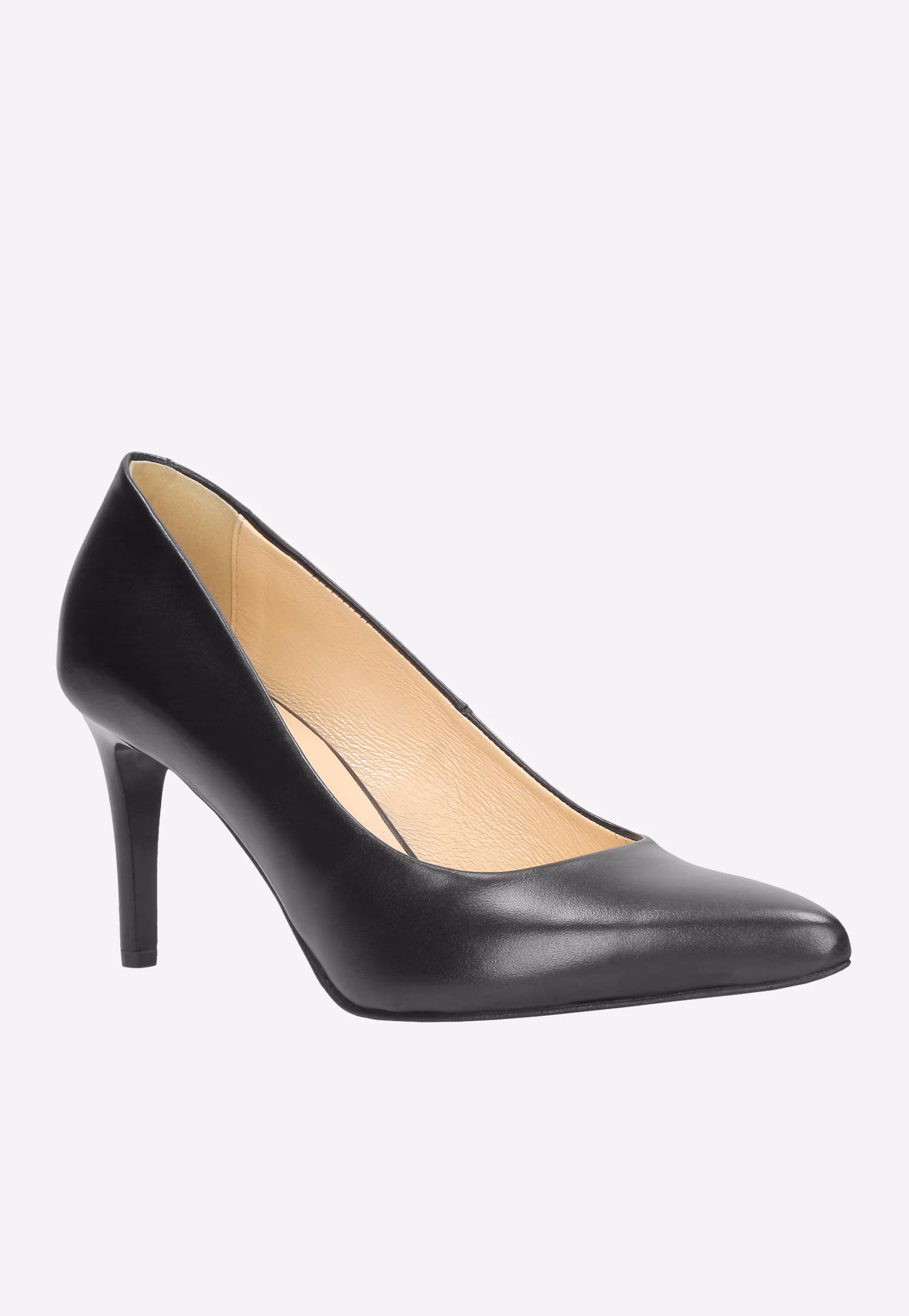 Czarne czółenka damskie