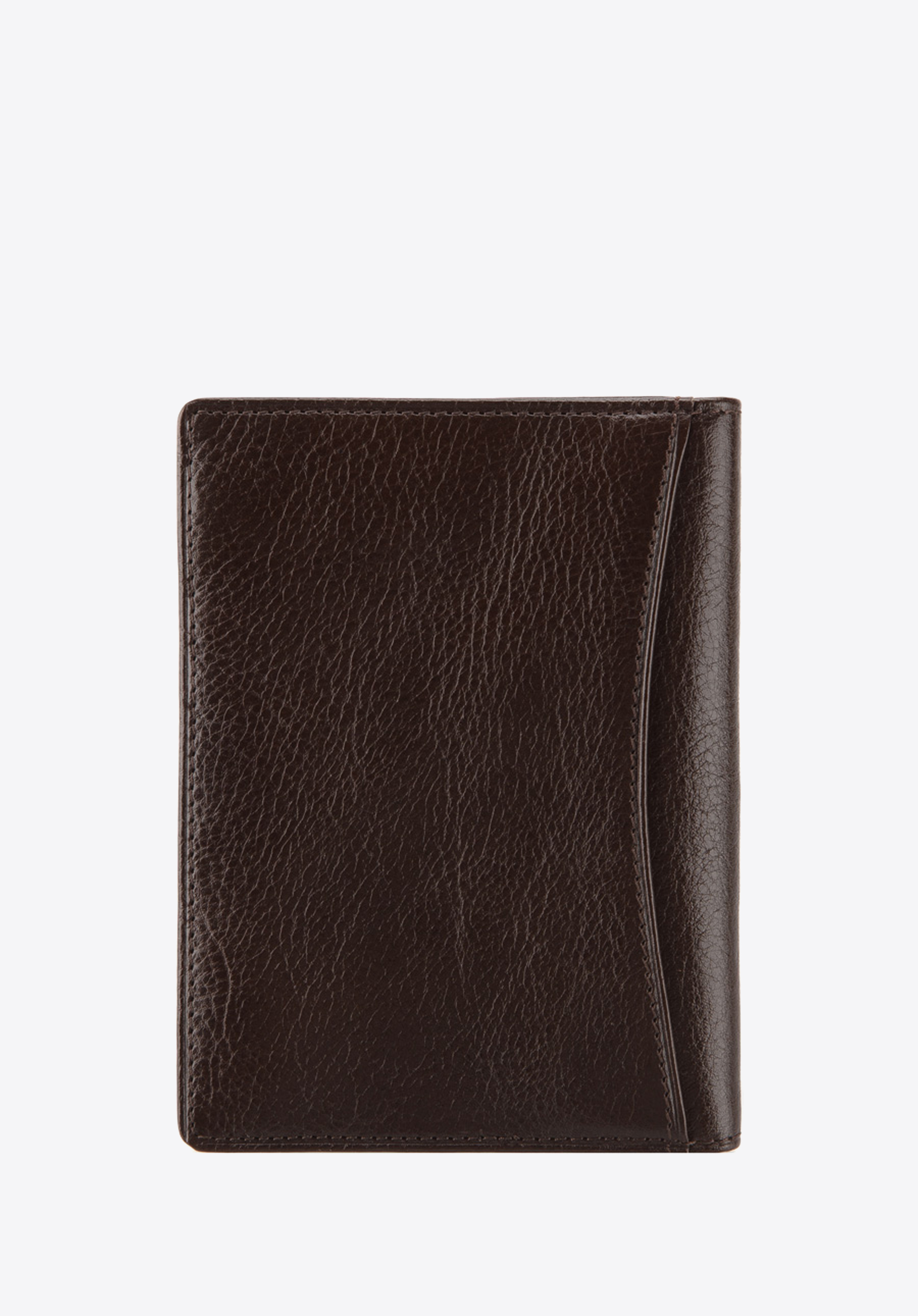 Etui na dokumenty skórzane z kieszenią