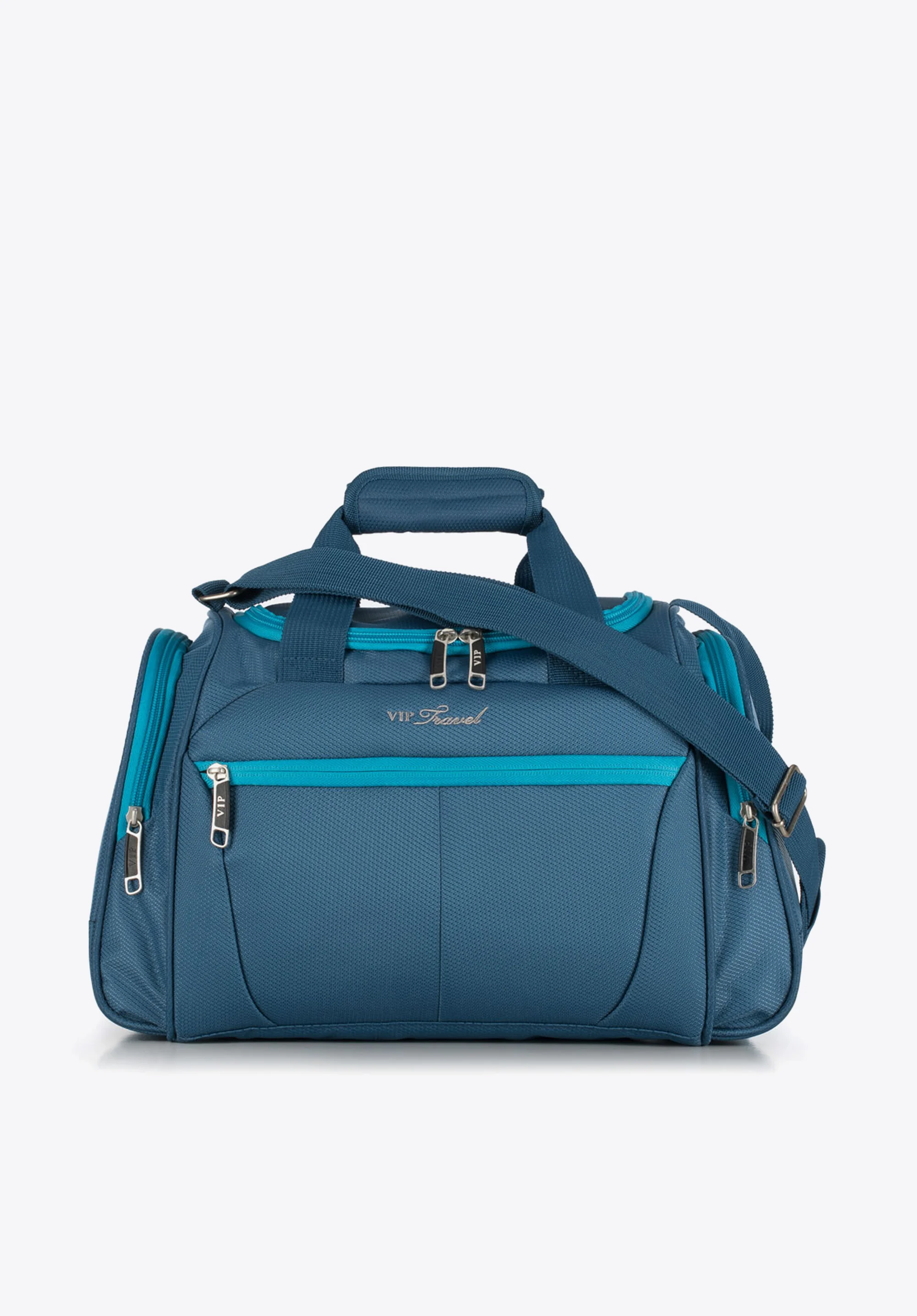 Mała miękka torba podróżna dwukolorowa