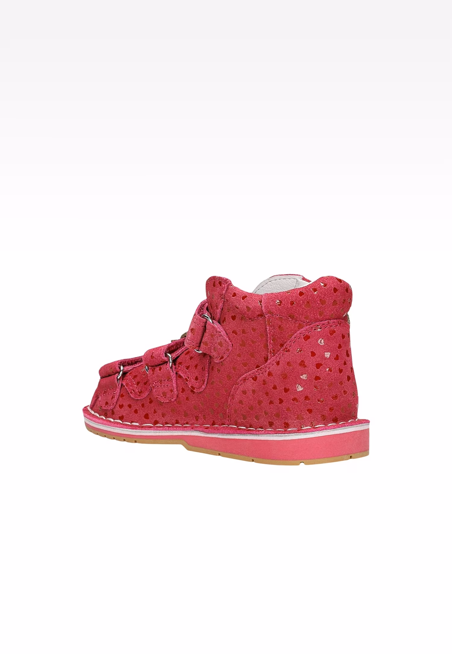 Sandały zabudowane BARTEK, 85500-65, dla dziewcząt, różowe