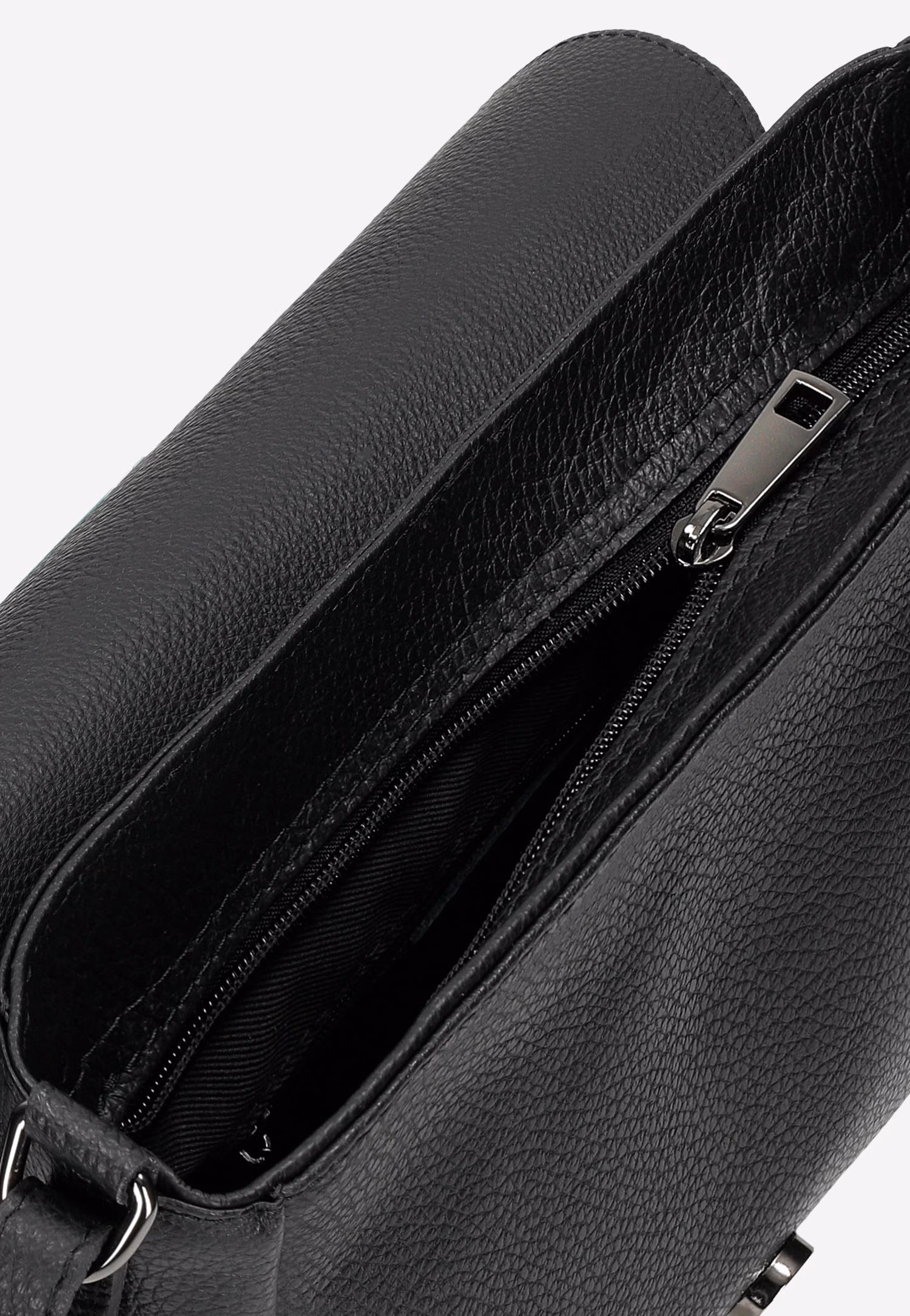 Skórzana torebka damska w jasnym odcieniu beżu