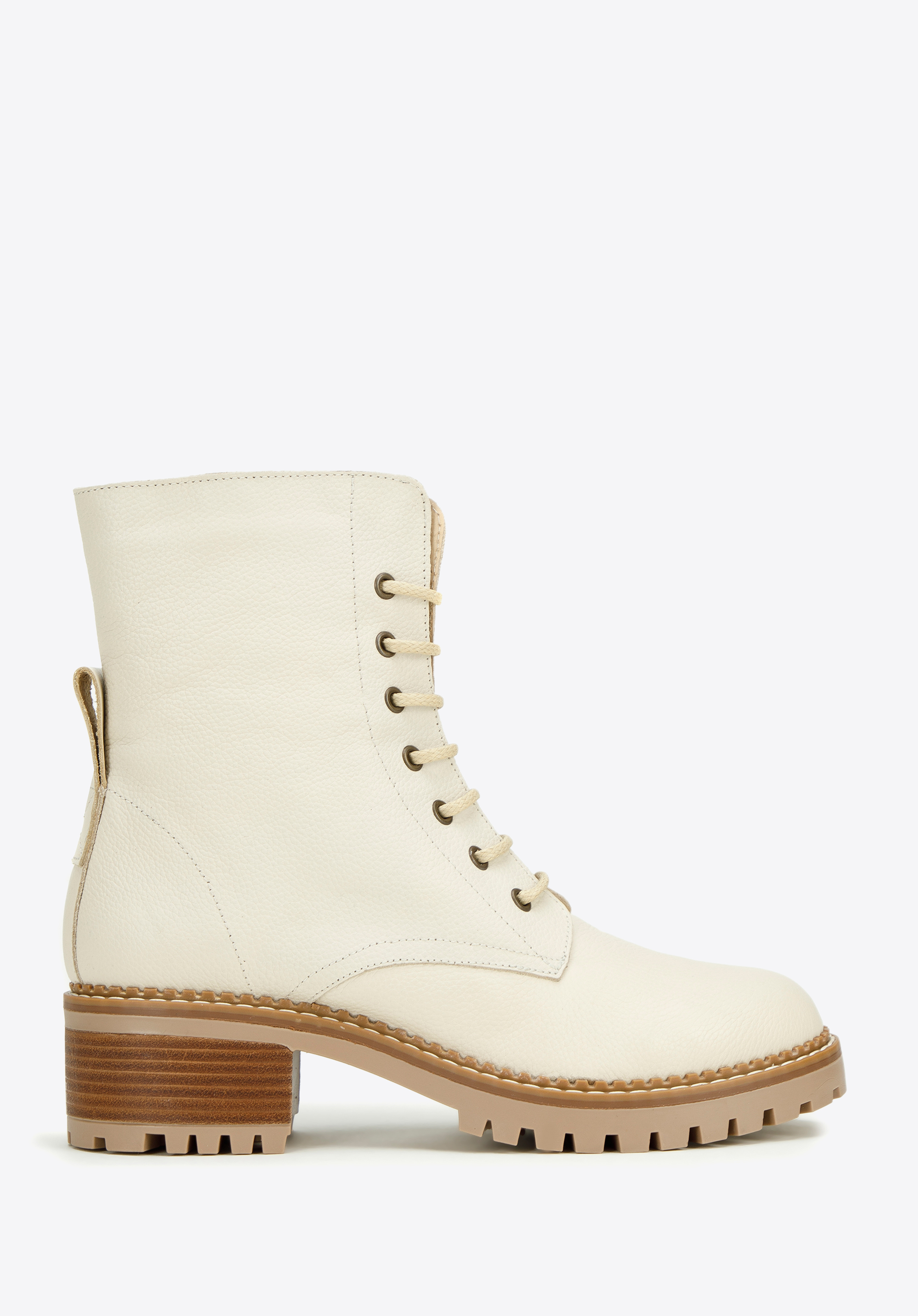 Damskie trapery skórzane klasyczne