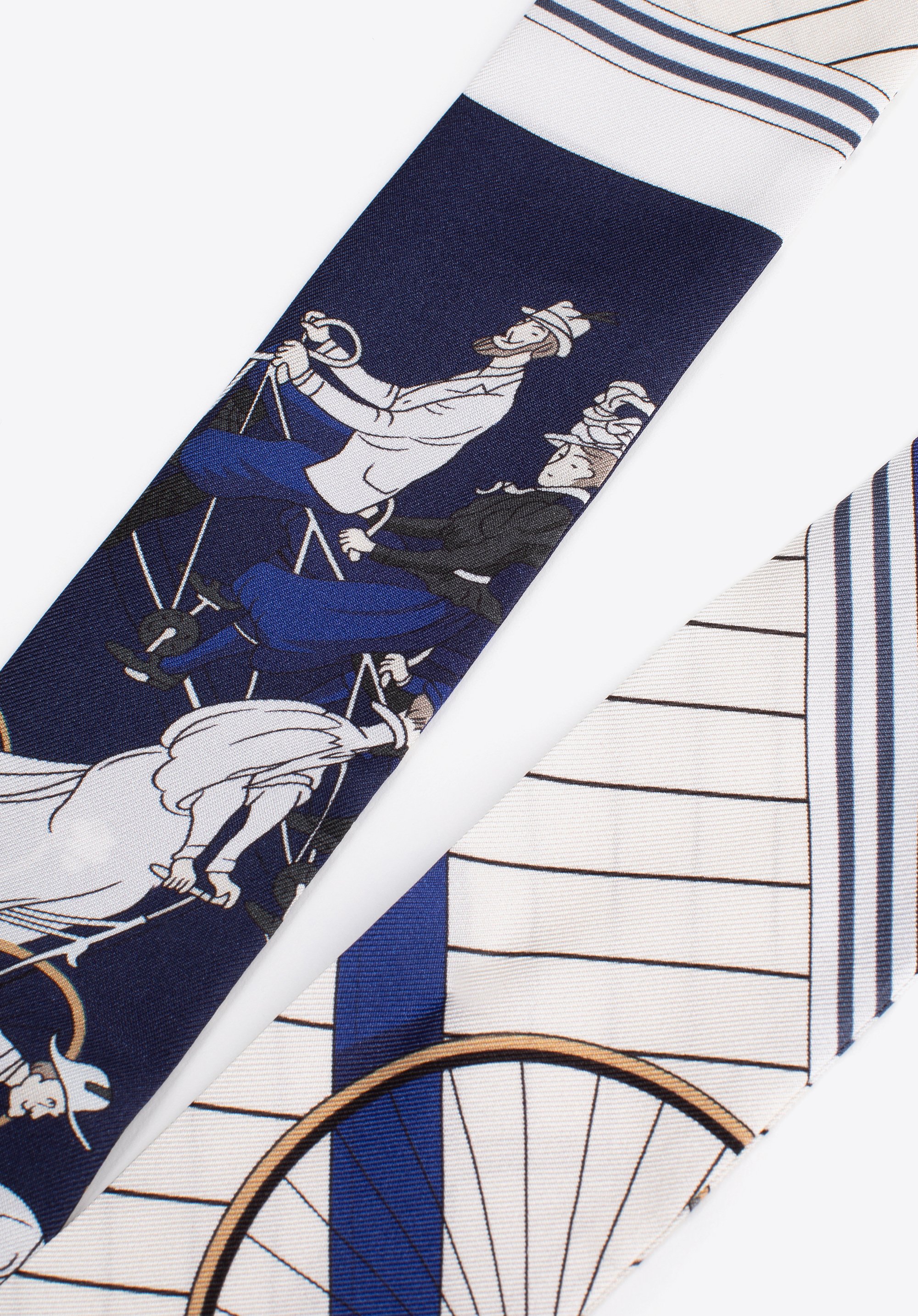 Damska apaszka twilly z jedwabiu