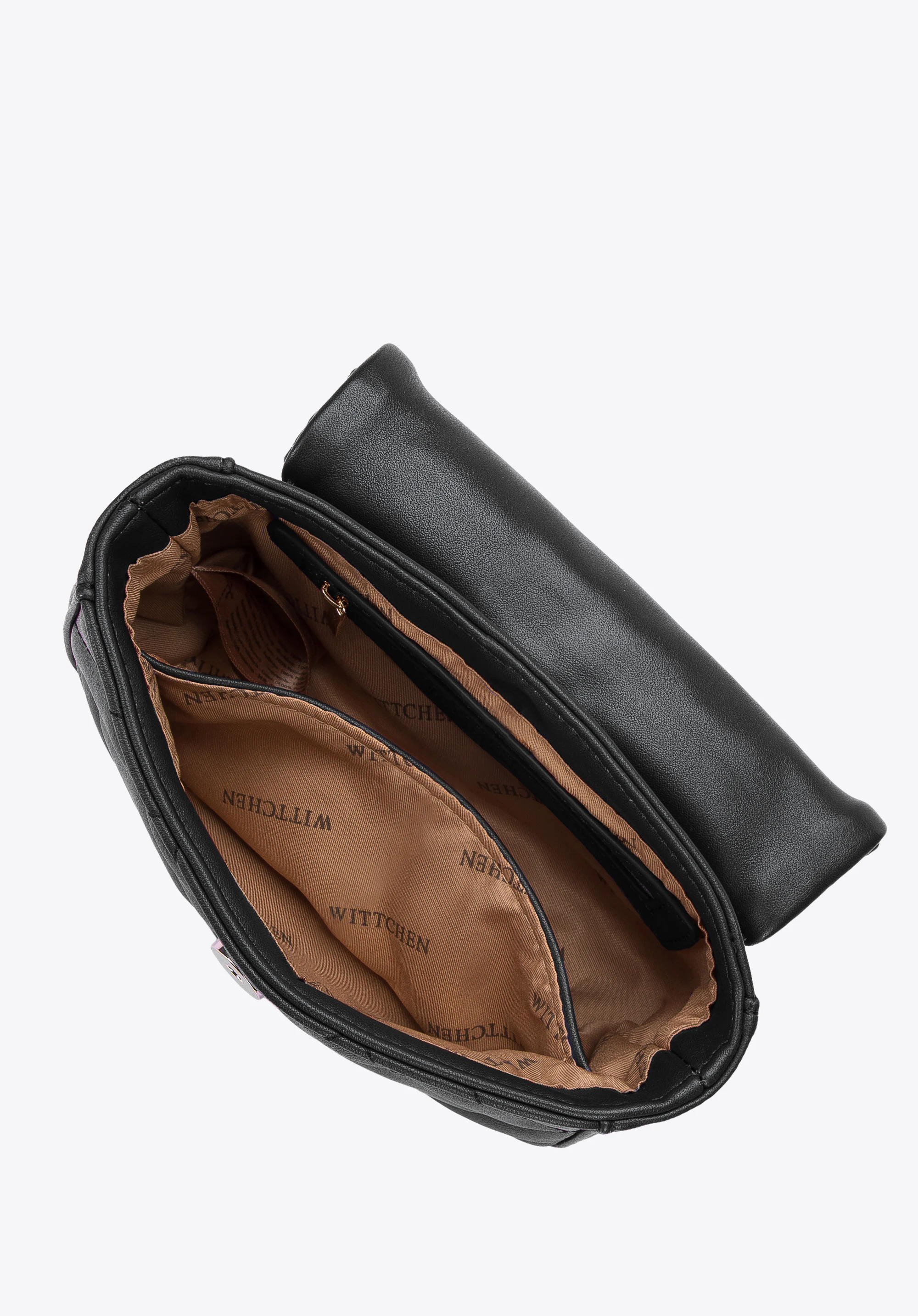 Damska torebka nerka geometrycznie pikowana