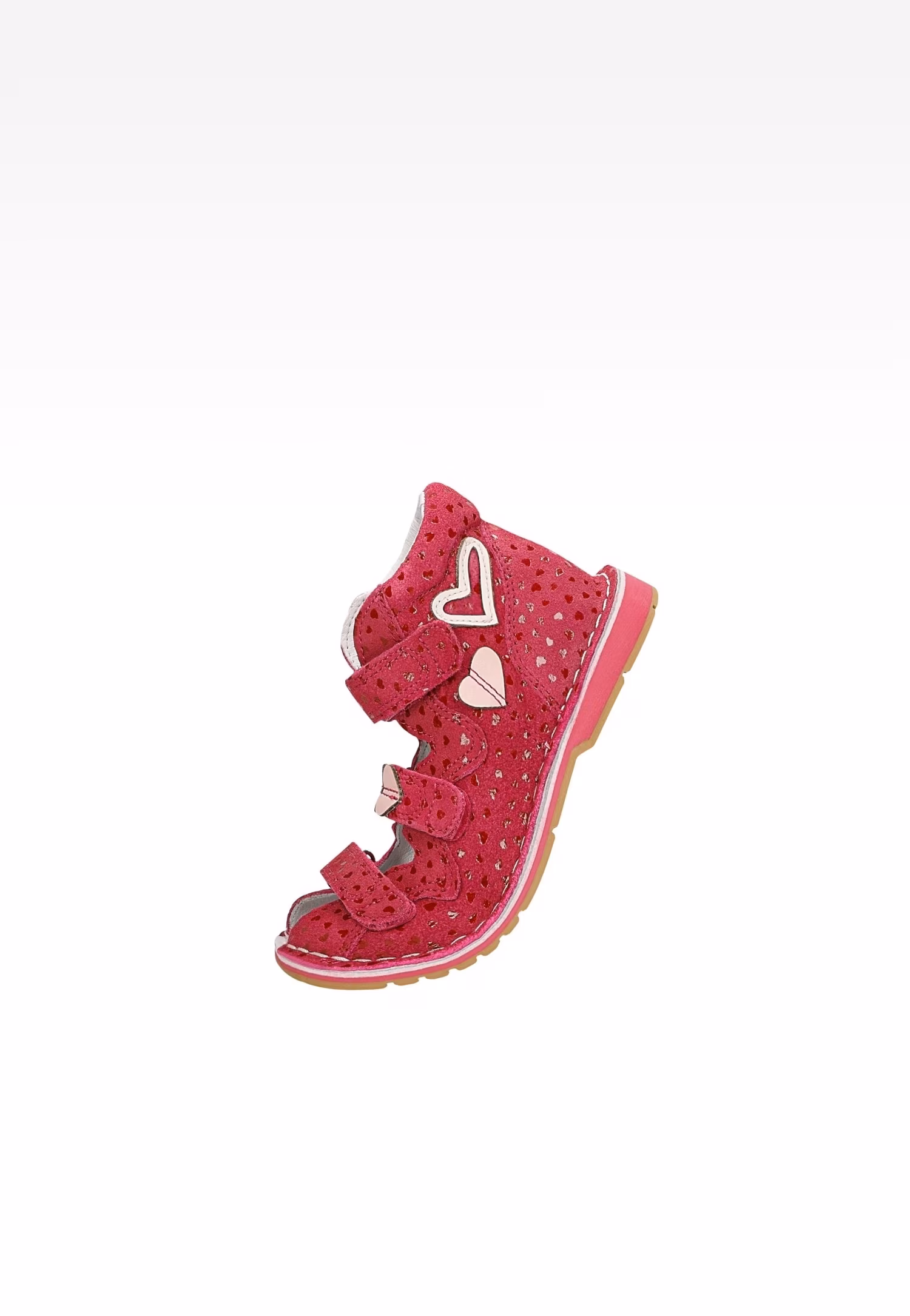 Sandały zabudowane BARTEK, 85500-65, dla dziewcząt, różowe