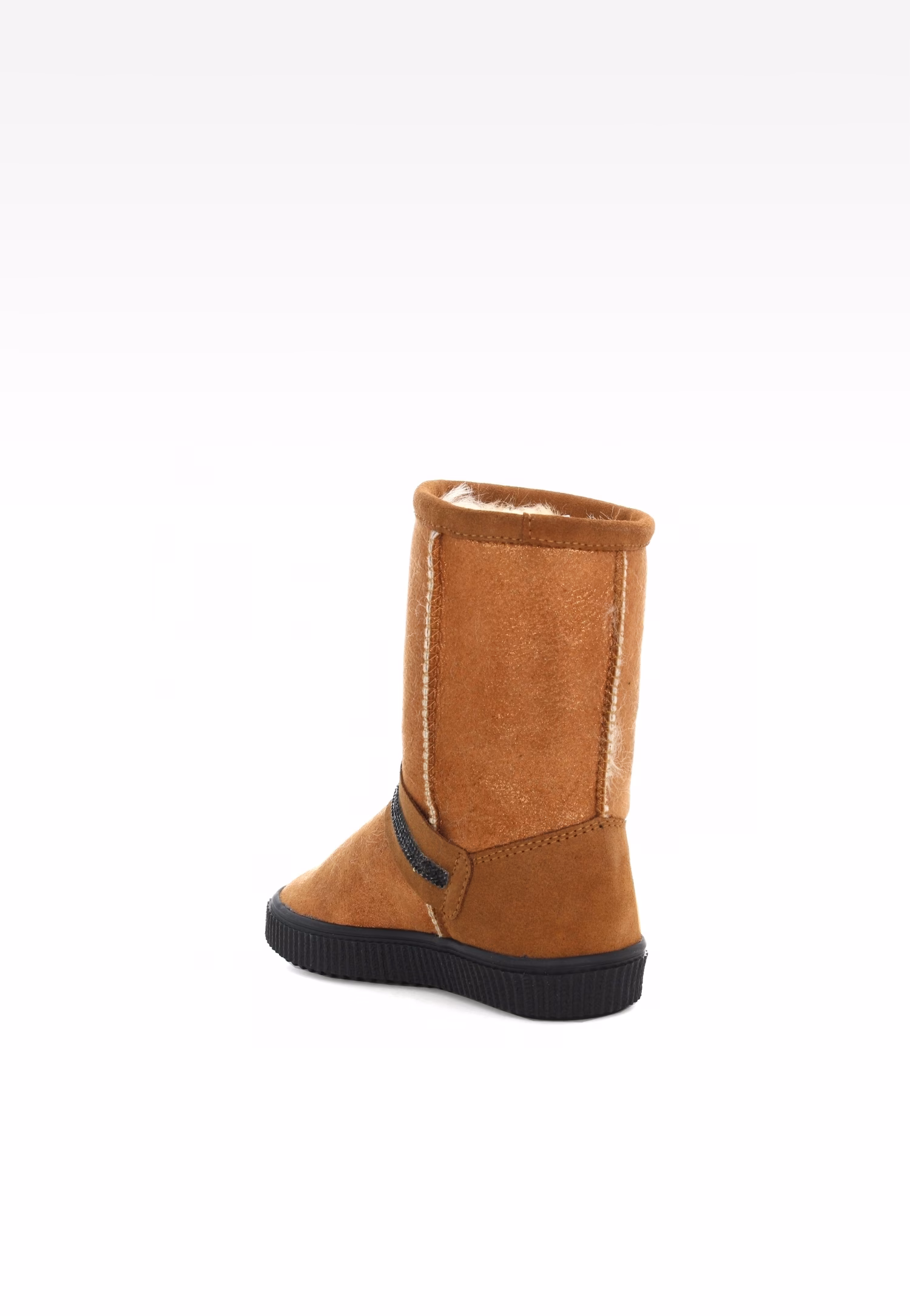 Botki ocieplane BARTEK T-477730/DAZ, dla dziewcząt, brązowy