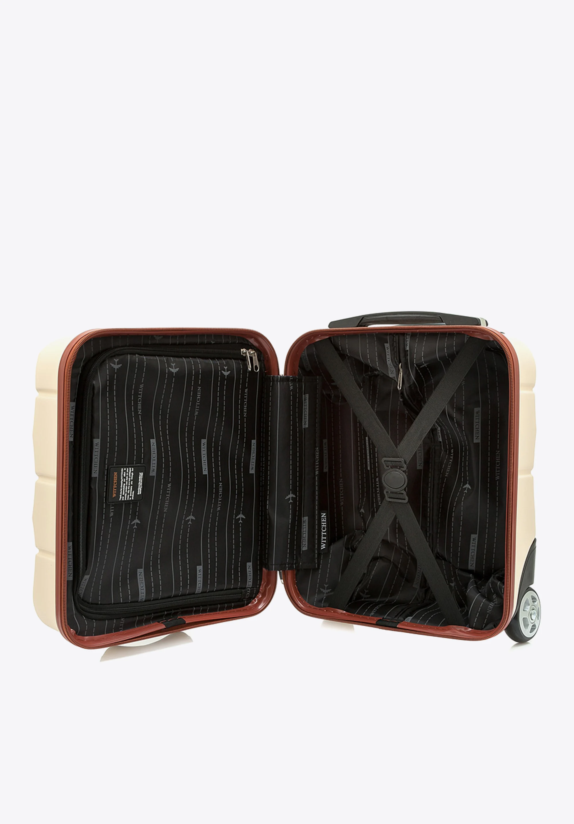 Walizka kabinowa z ABS-u ze żłobieniami