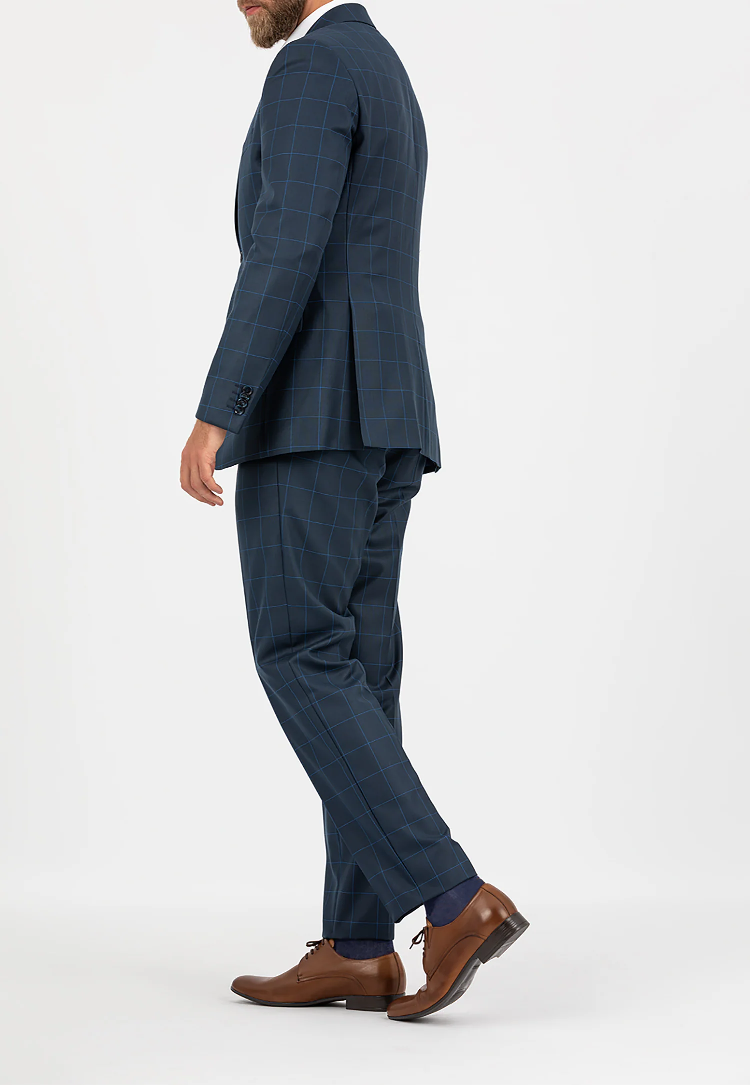 Brązowe eleganckie półbuty męskie