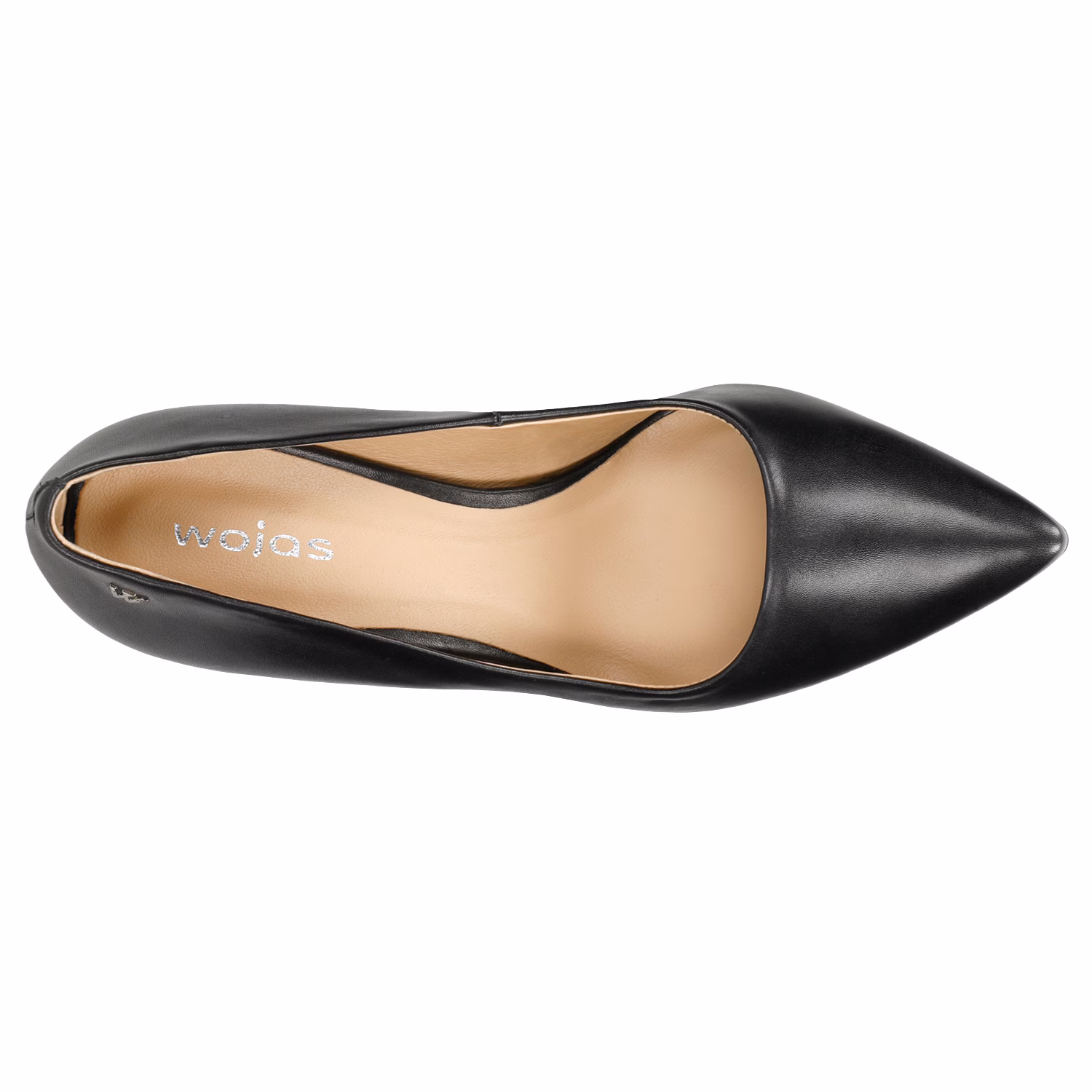 Beżowe czółenka na stabilnym obcasie