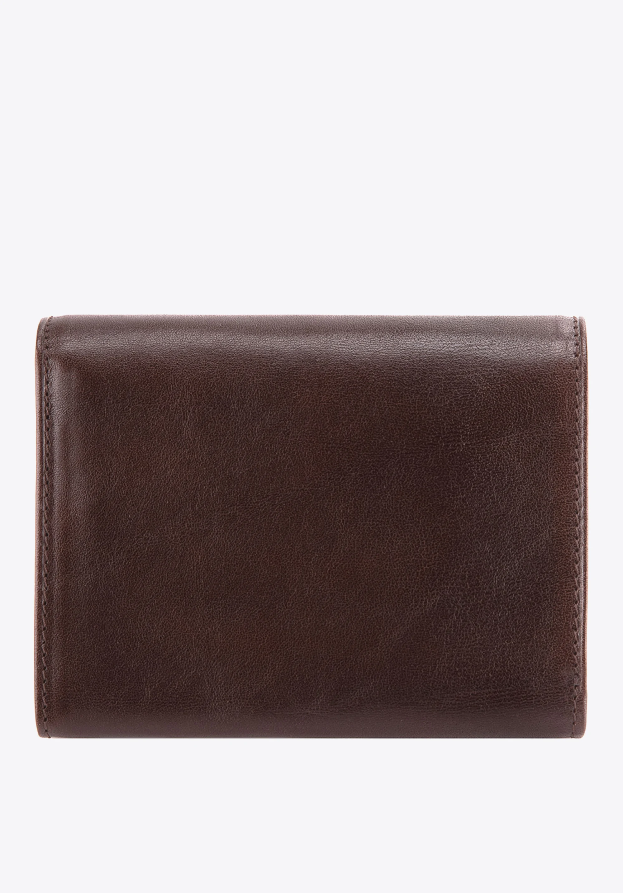 Damski portfel skórzany z herbem na napę