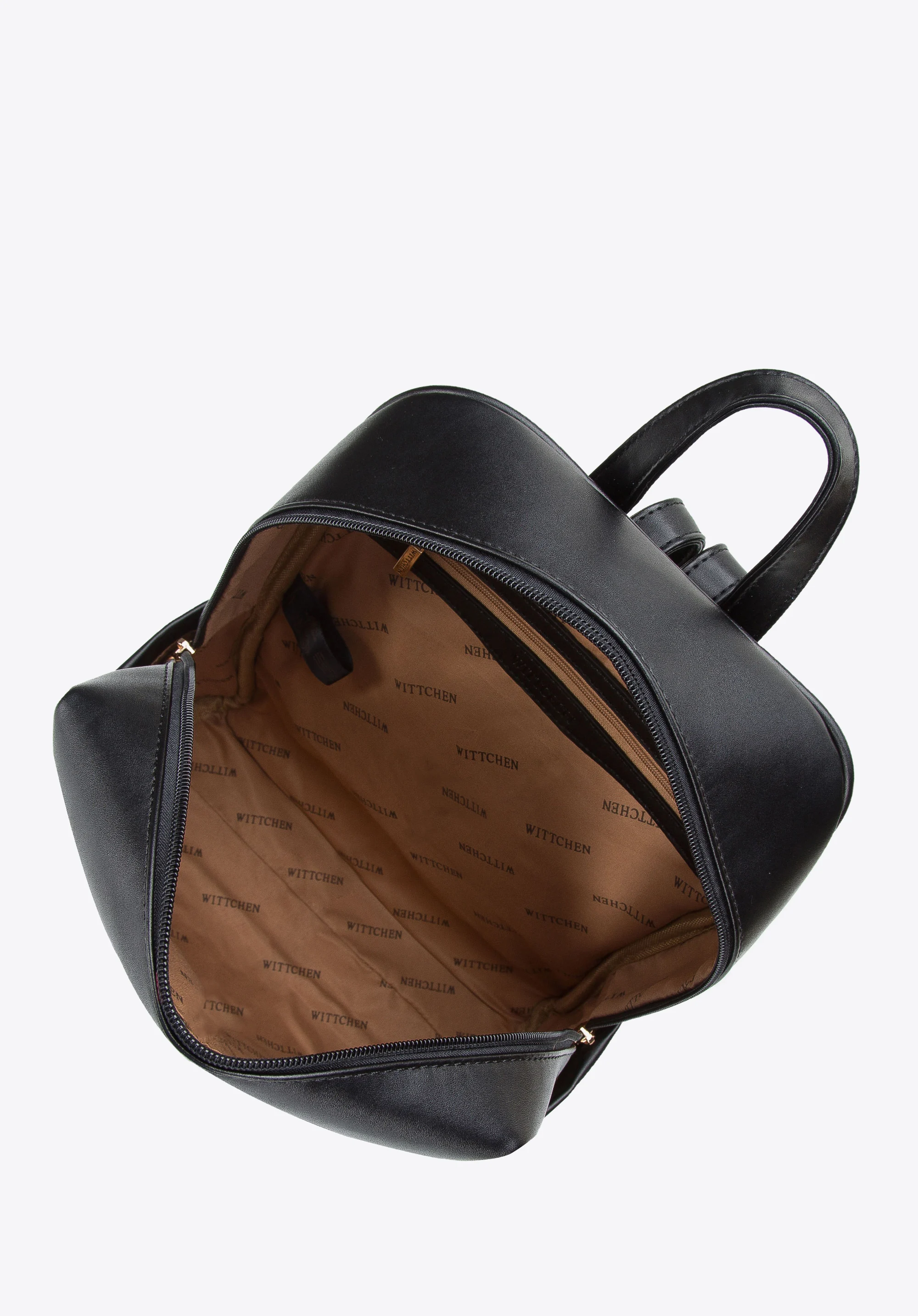 Damski plecak z poziomym paskiem