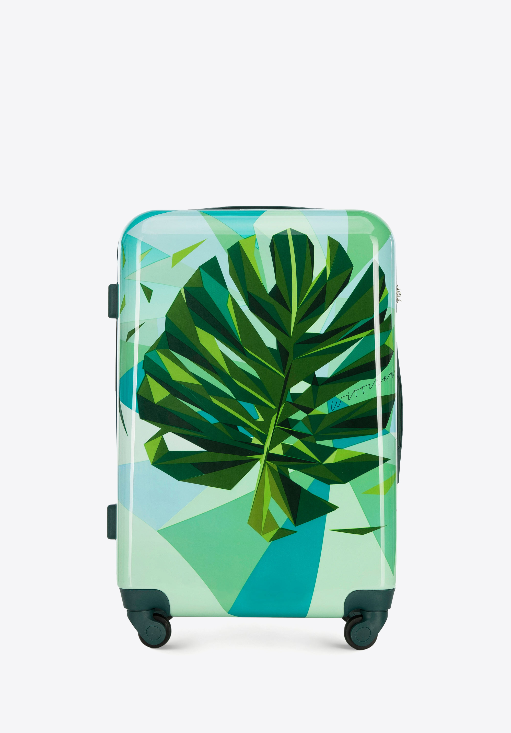 Walizka kabinowa z ABS-u z nadrukiem