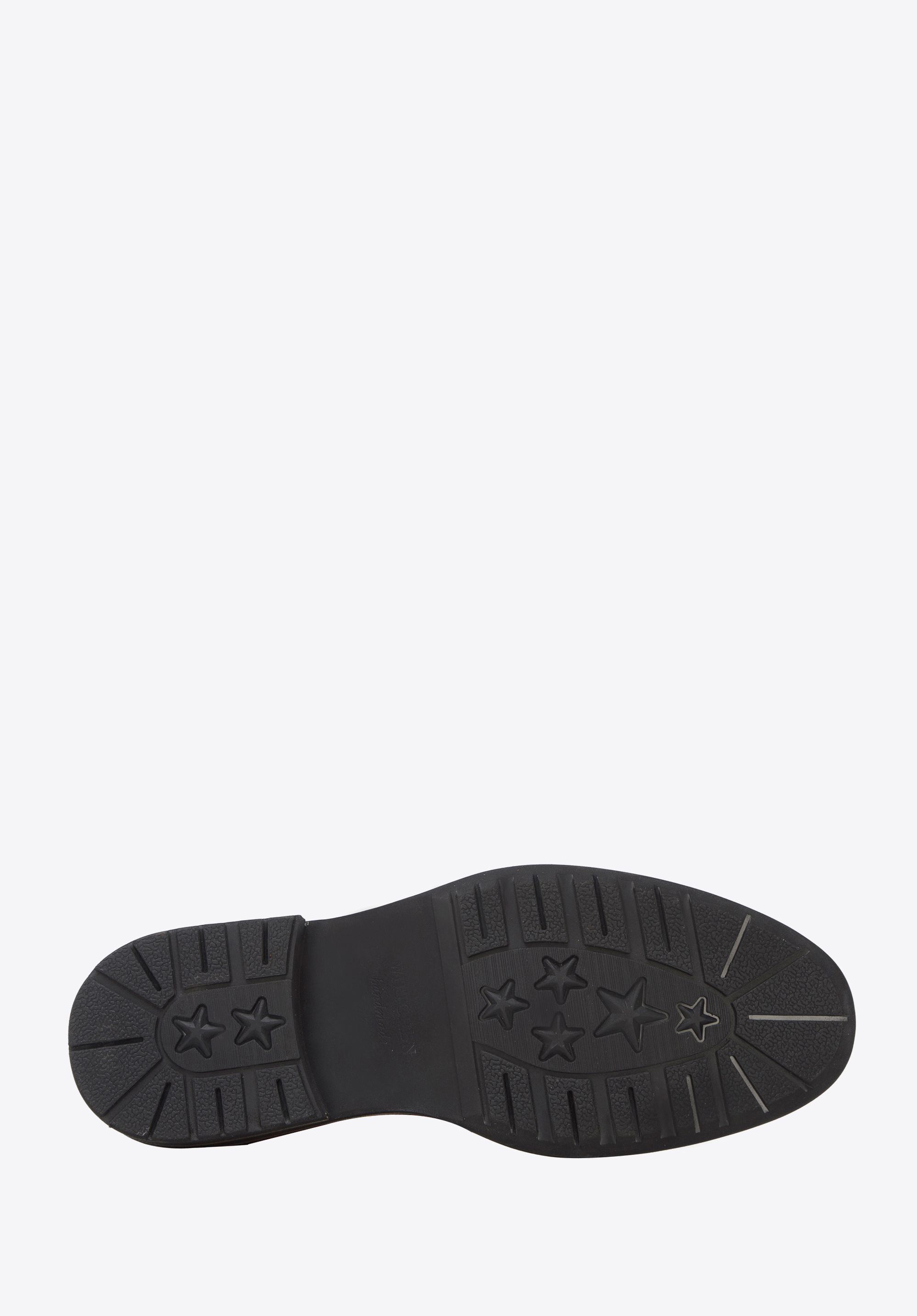 Męskie brogsy zamszowe z kontrastową nitką