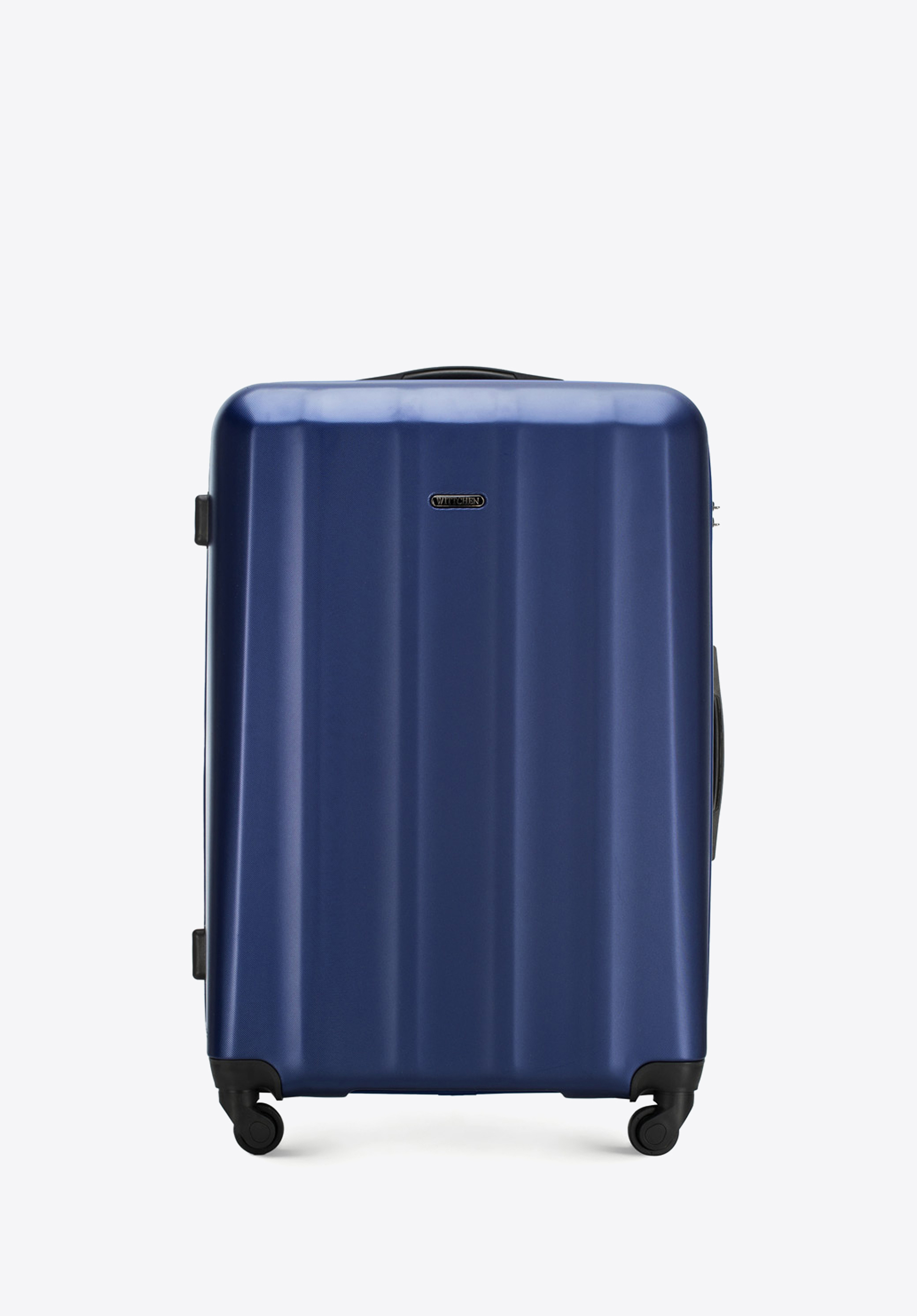 Walizka kabinowa z polikarbonu fakturowana