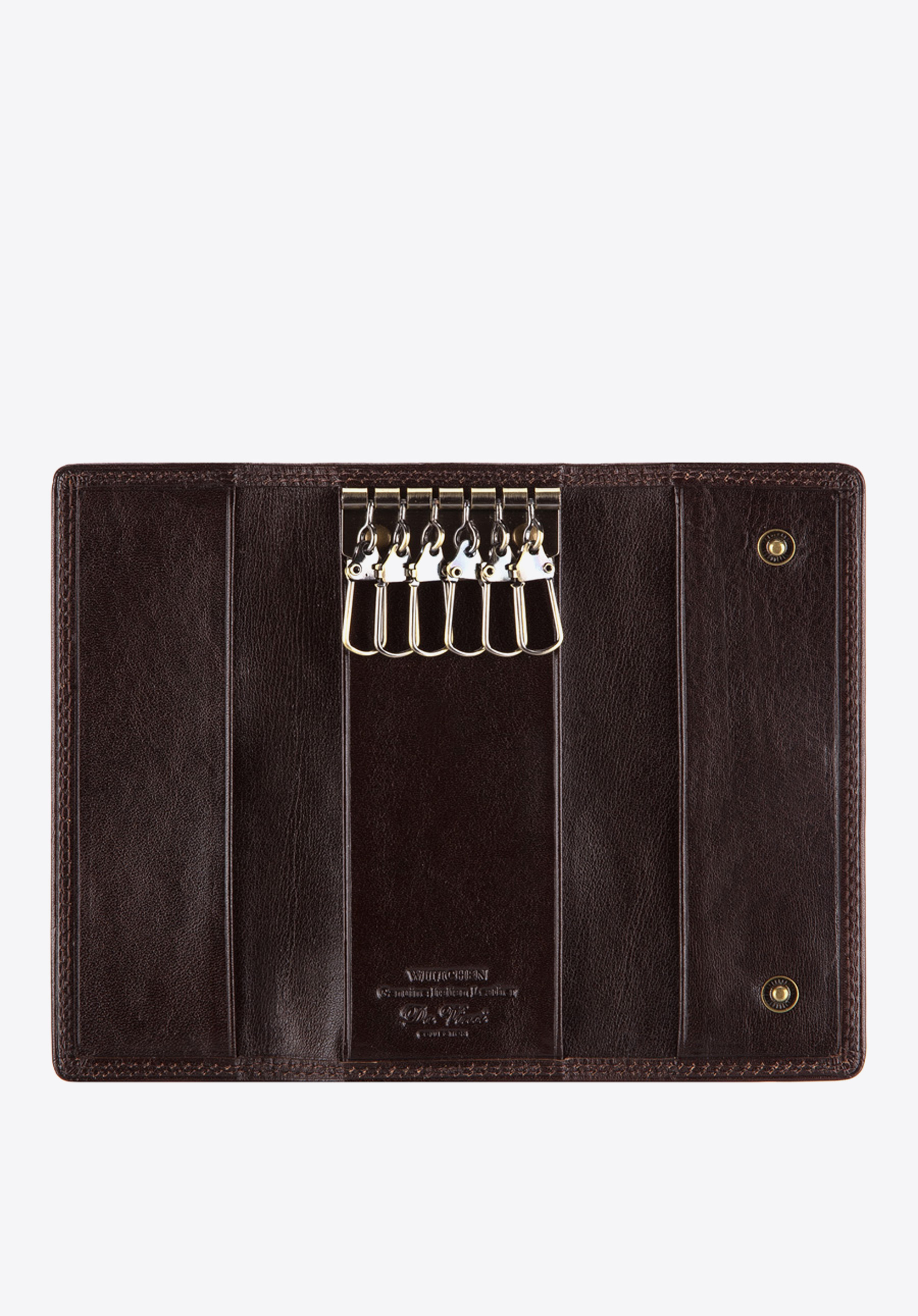 Etui na klucze skórzane z monogramem