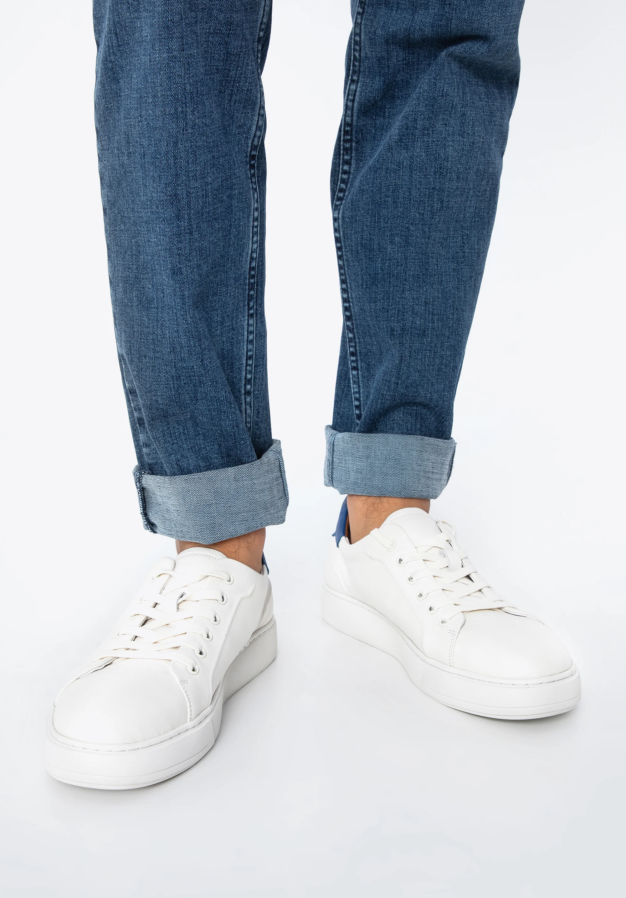 Męskie sneakersy skórzane klasyczne