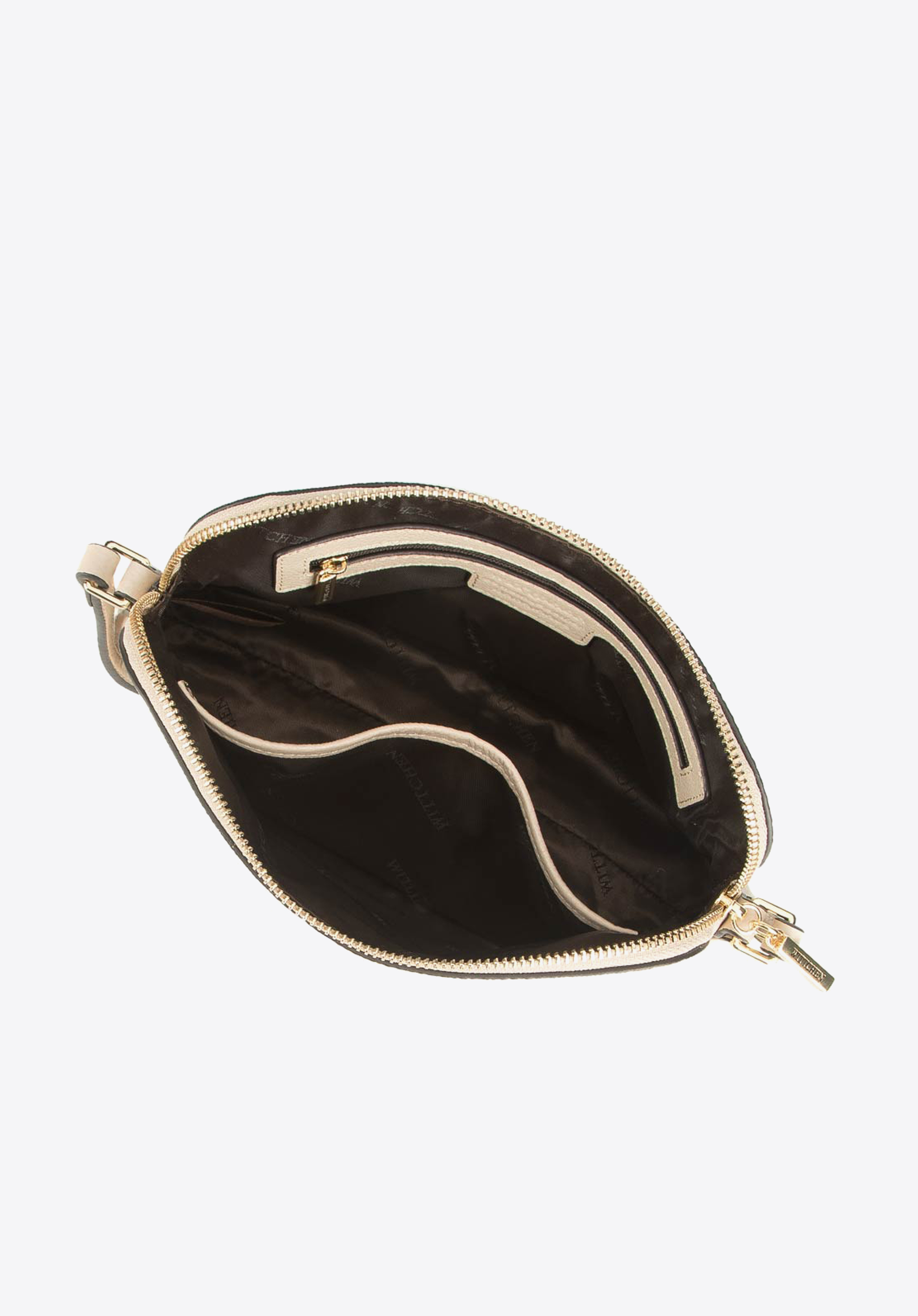 Damska listonoszka skórzana trapezowa