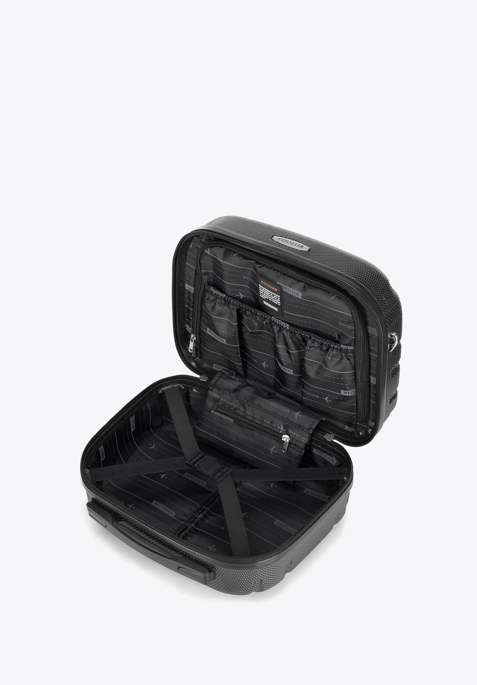 Walizka kabinowa z polikarbonu tłoczona