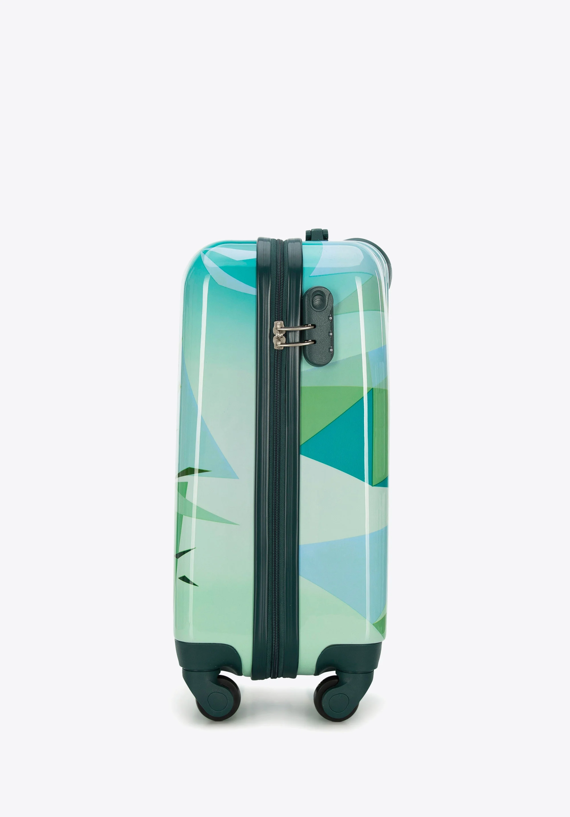 Walizka kabinowa z ABS-u z nadrukiem