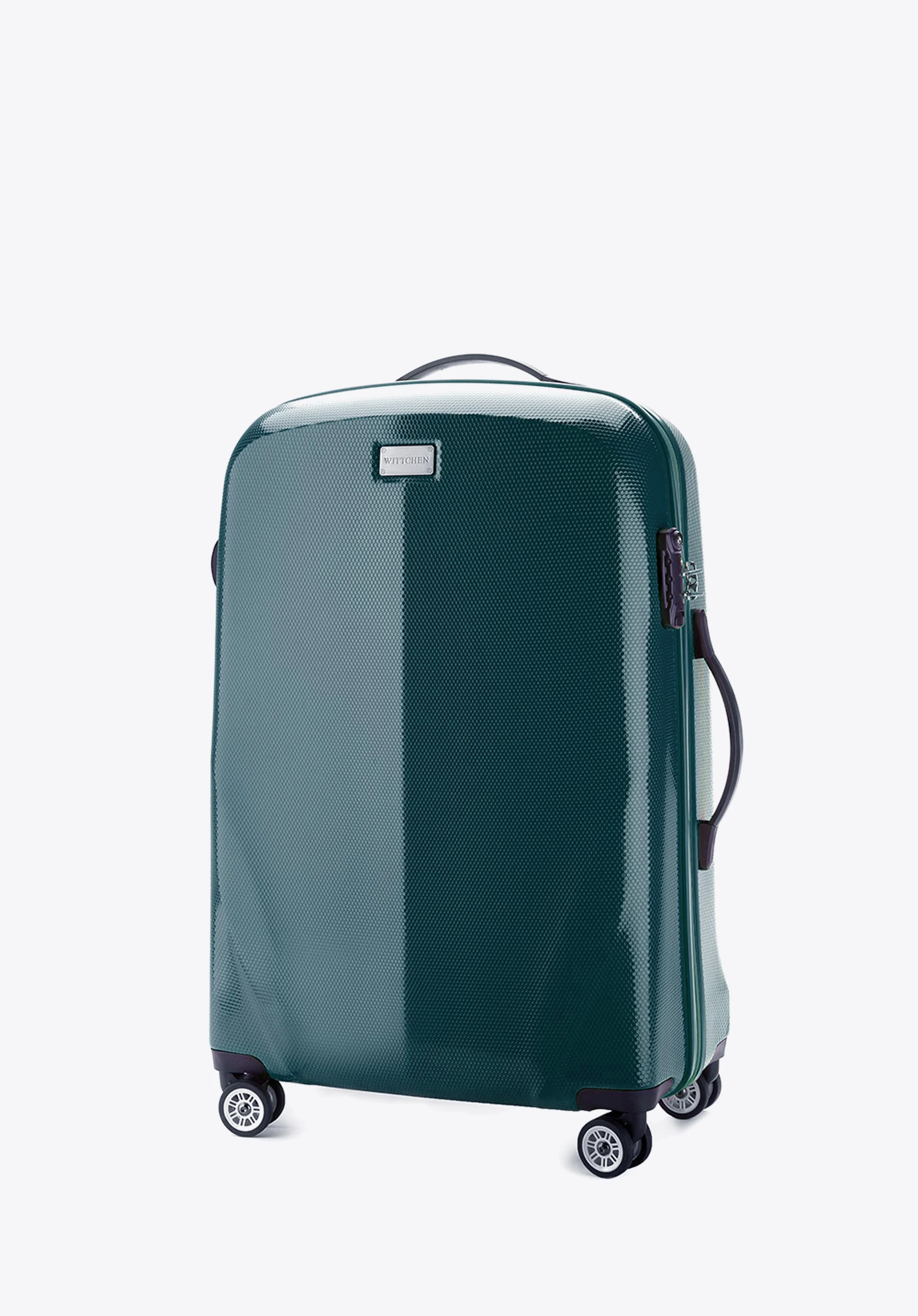 Walizka kabinowa z polikarbonu jednokolorowa