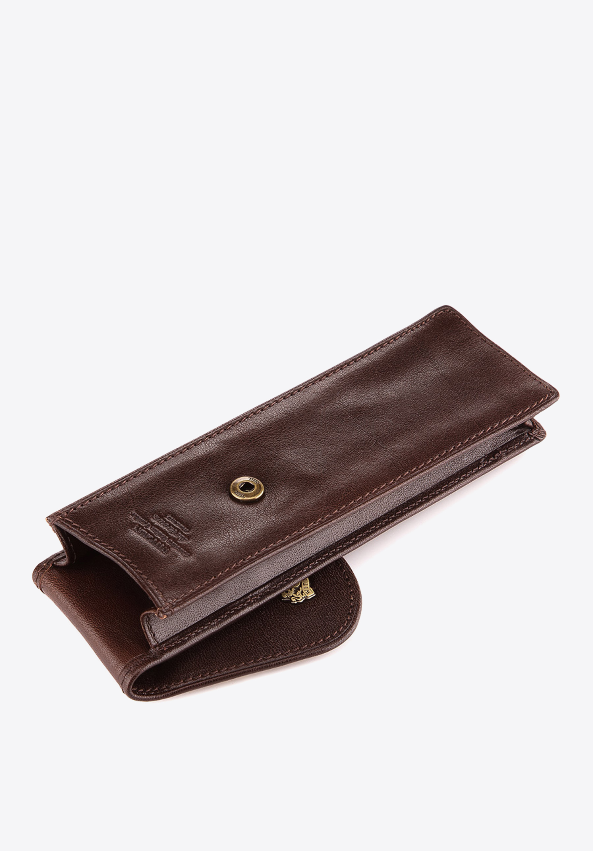 Etui na długopisy skórzane małe