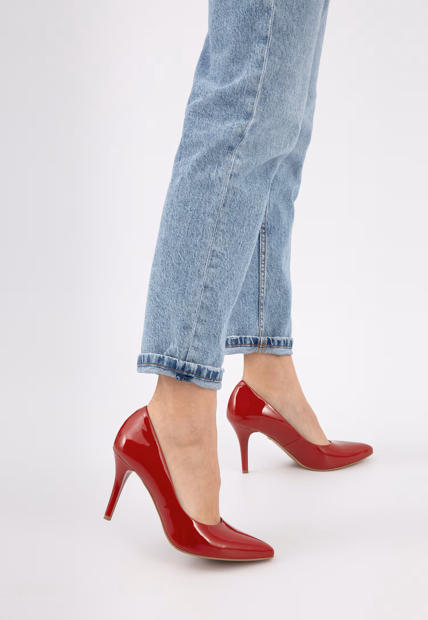 Czarne czółenka damskie