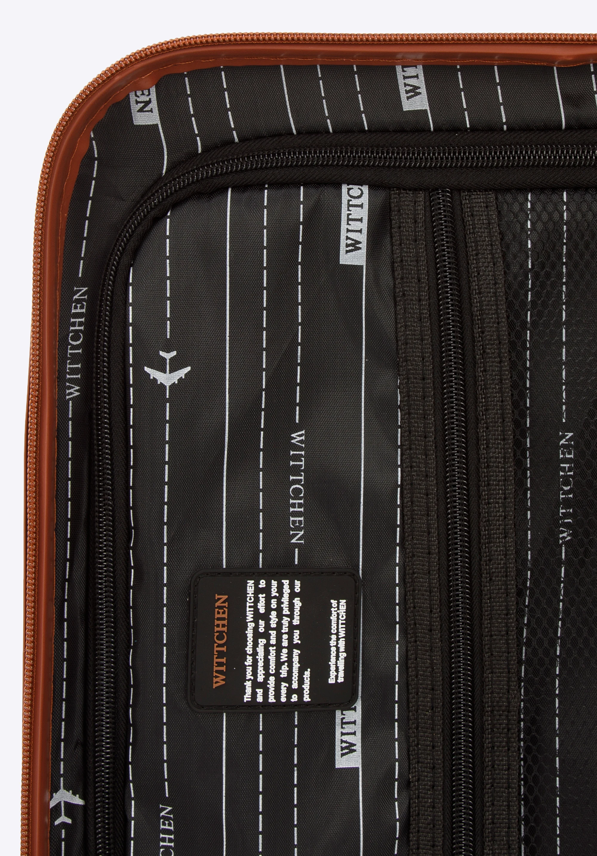 Walizka kabinowa z ABS-u ze żłobieniami