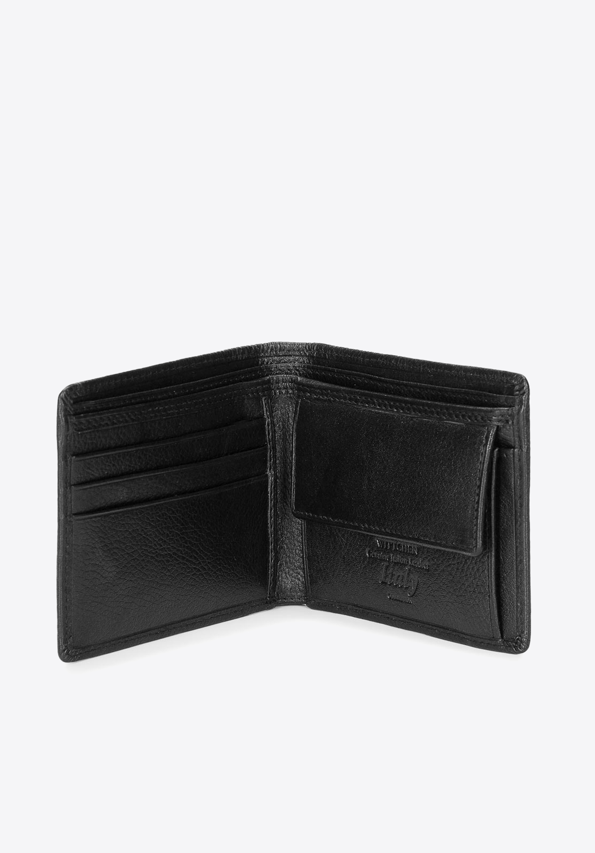 Męski portfel skórzany poziomy