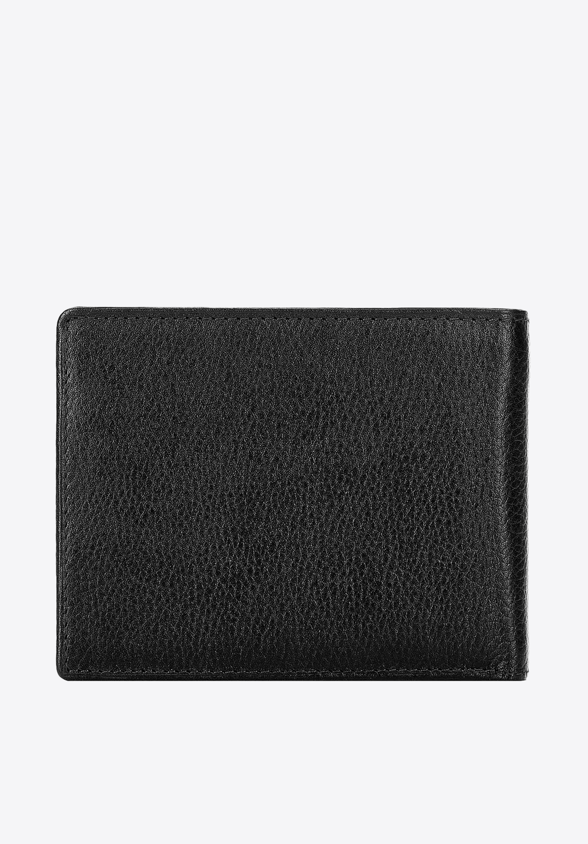 Męski portfel skórzany z wykładanym panelem