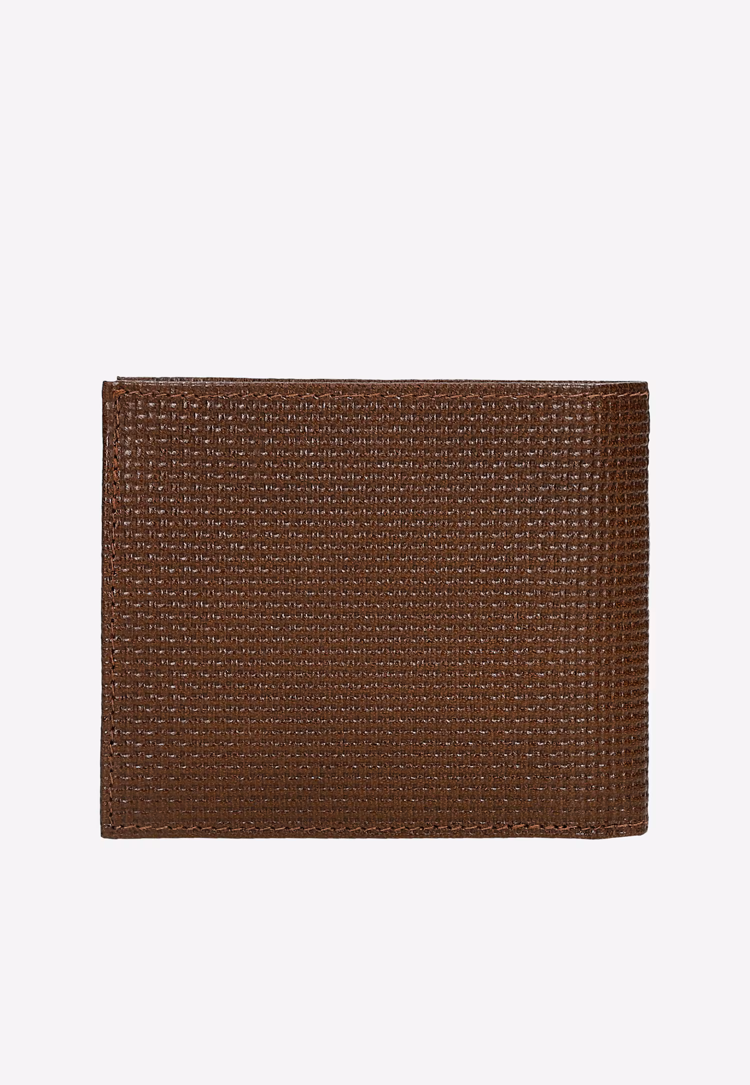 Duzy brązowy portfel męski z tłoczonej skóry