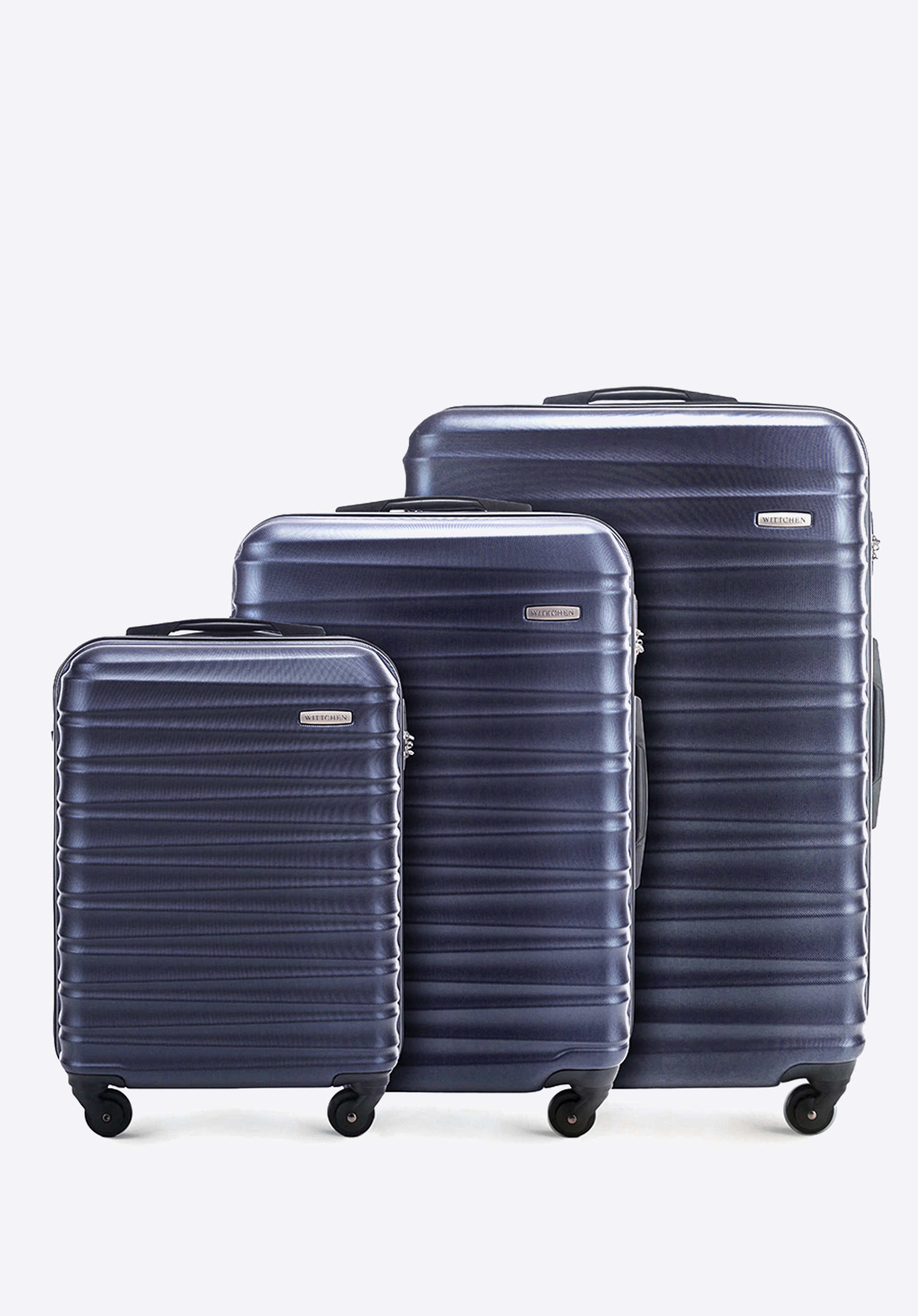 Kosmetyczka podróżna z ABS-u z żebrowaniem