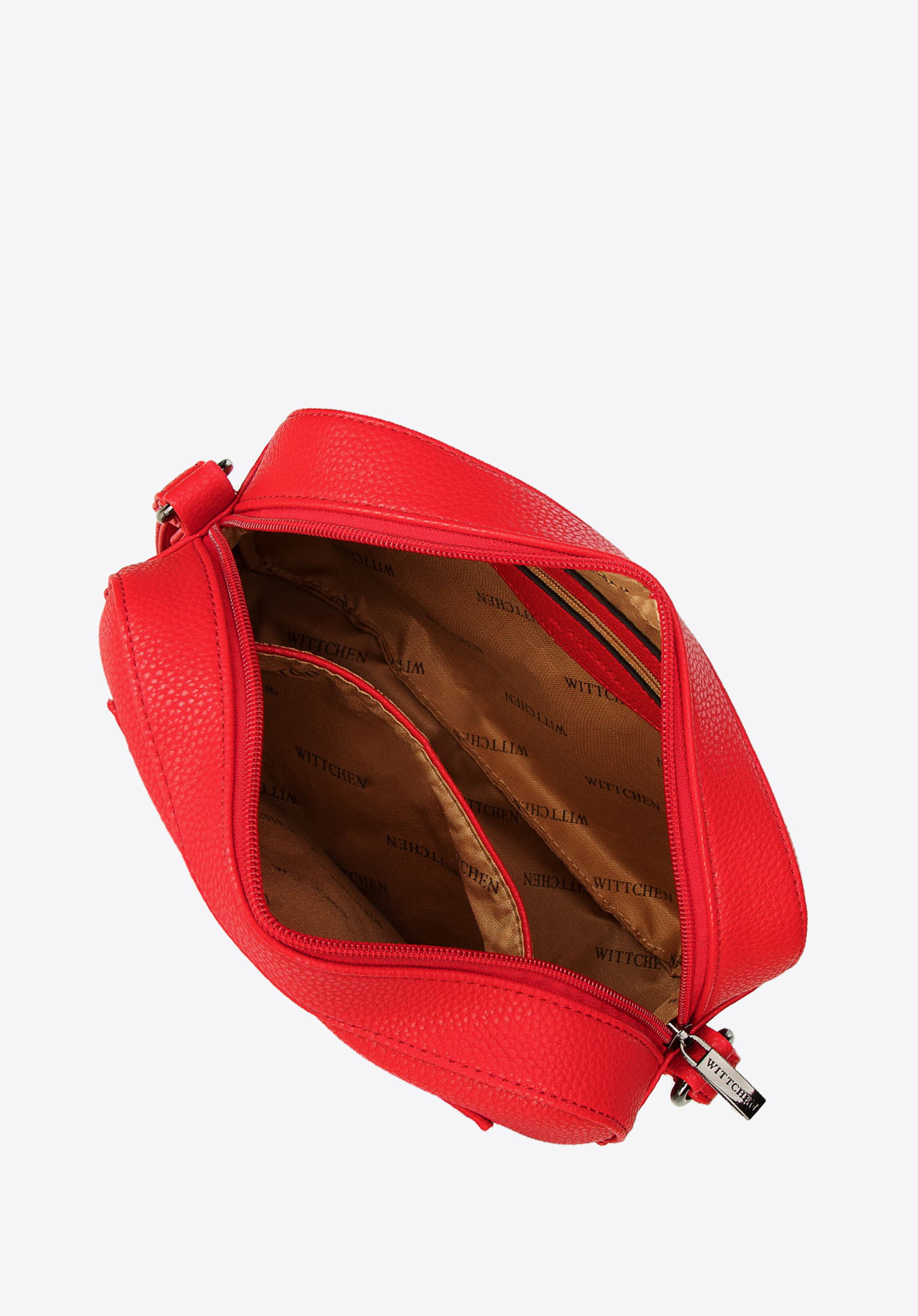 Damska listonoszka z kieszenią z przodu